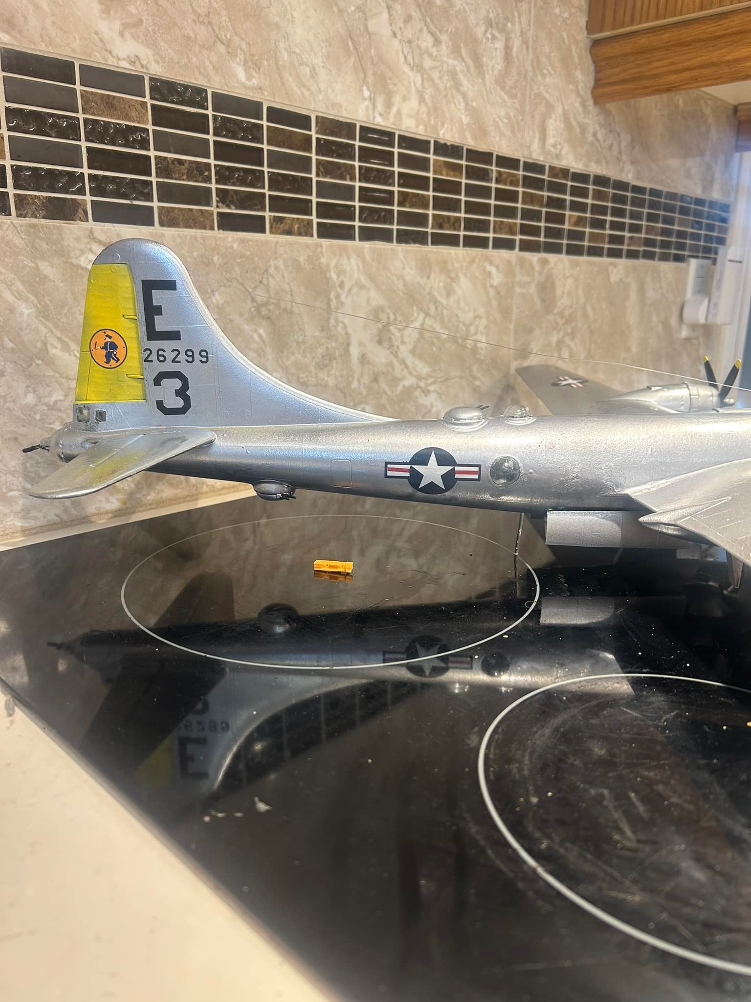 Revell 1:48 scale B29 Superfortress model completion