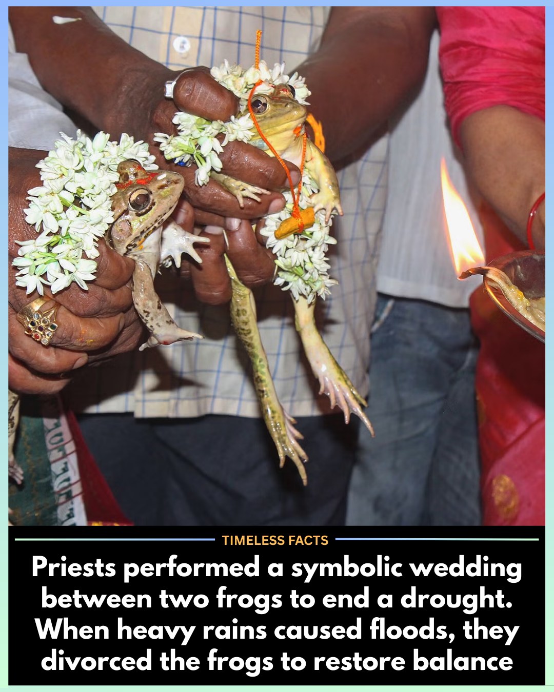 Timeless - In a drought-stricken community, priests turned to an old ...
