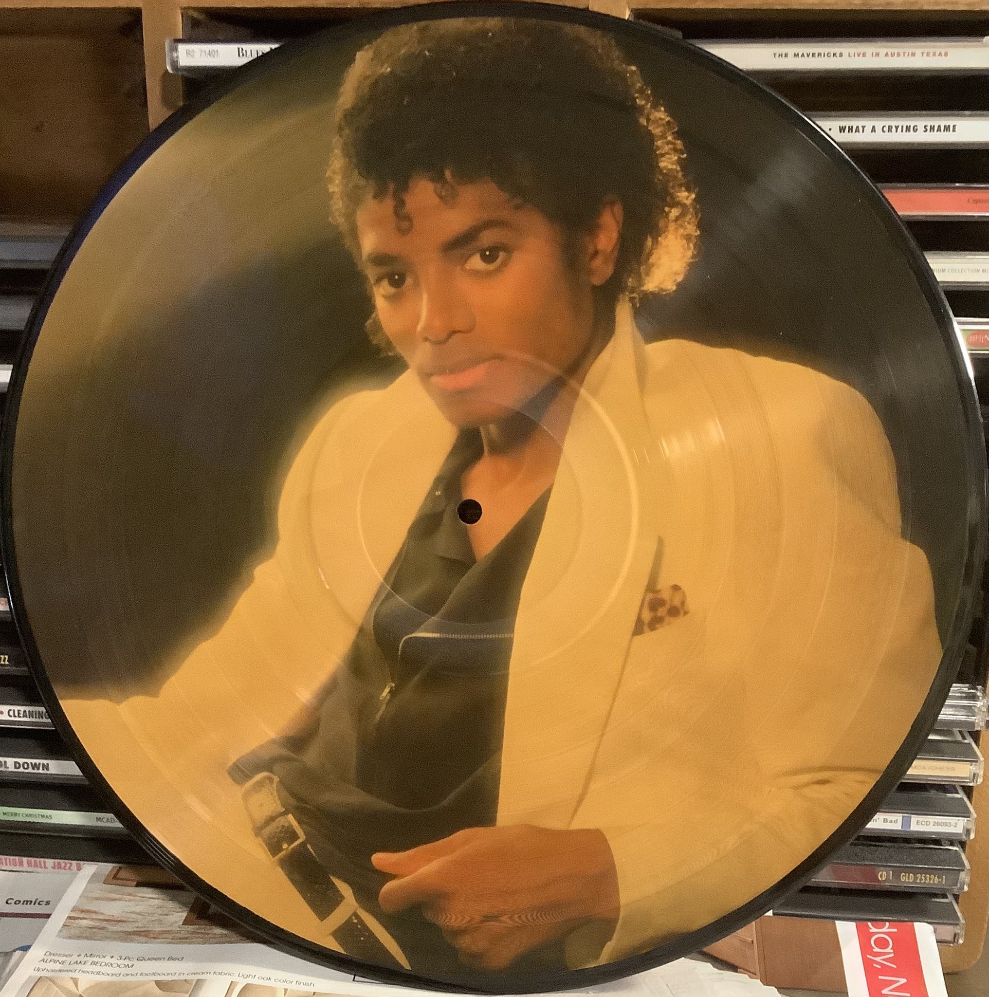 The Official Michael Jackson Picture Disc - Thriller 1983 Epic.