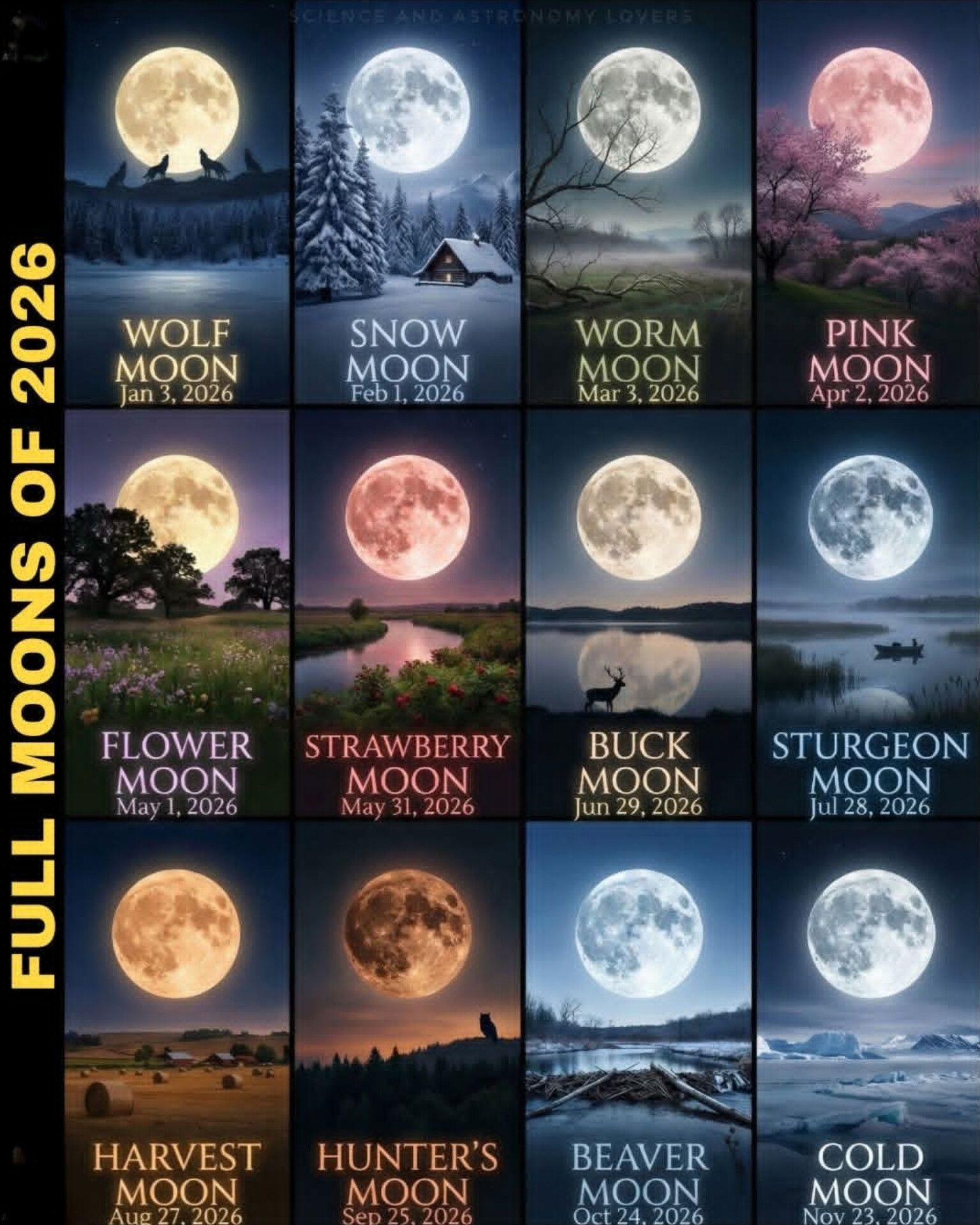 First Full Moon of 2026 last night.