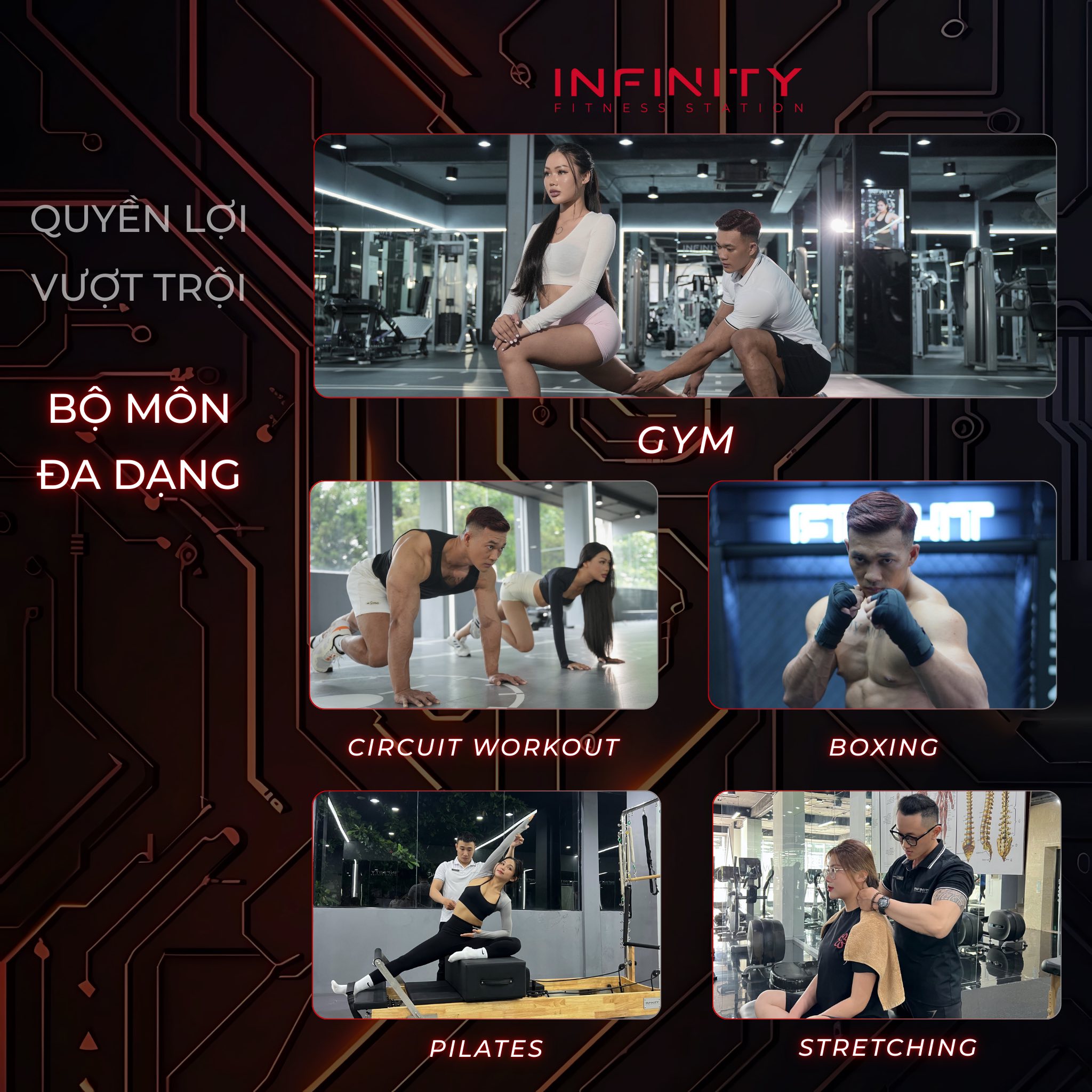 Infinity Fitness Station - Trạm 2 | Ho Chi Minh City