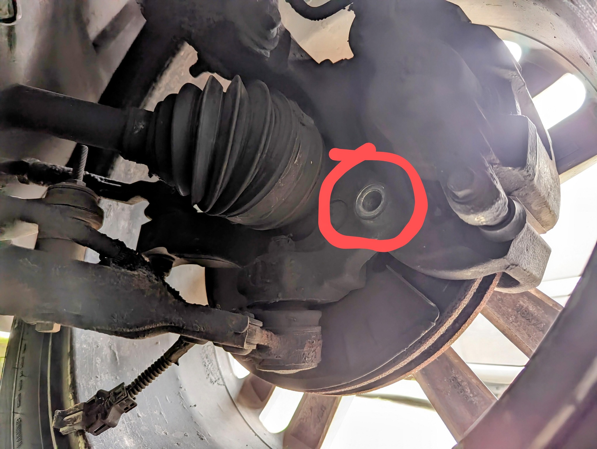 Auto.Service - What is this missing bolt called? 2013 Impala, I was ...