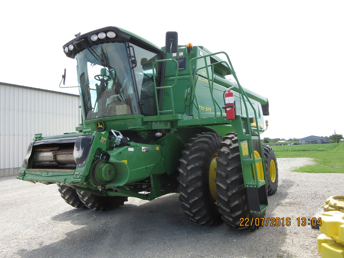 Camp2 - The John Deere 9770 STS Bullet Rotor combine is a... | Facebook