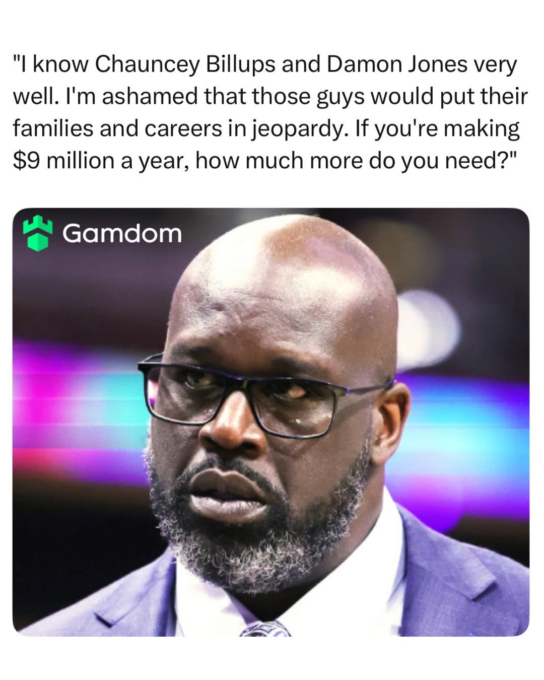 Hoops Central - Shaq speaks out | Facebook