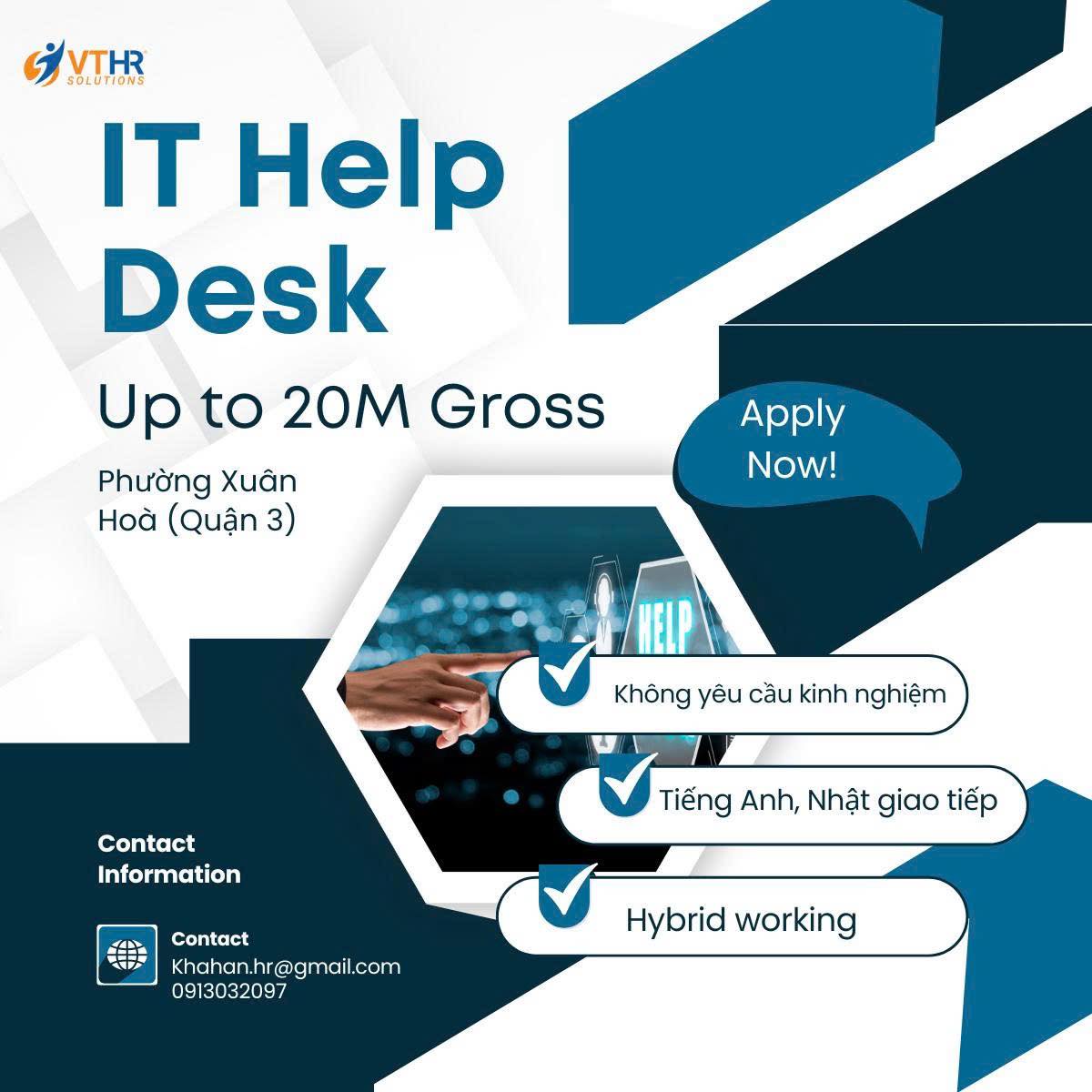 IT Helpdesk | 🟧Yêu cầu: | Facebook