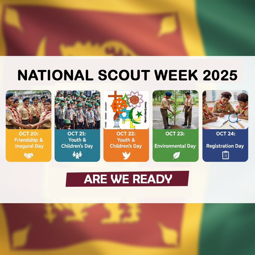 🎉 Scout Week 2025 –... - Sri Lanka Scout Association | Facebook