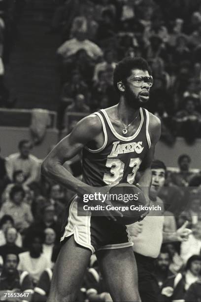 Kareem Abdul-Jabbar on 1975-76 Lakers media guide