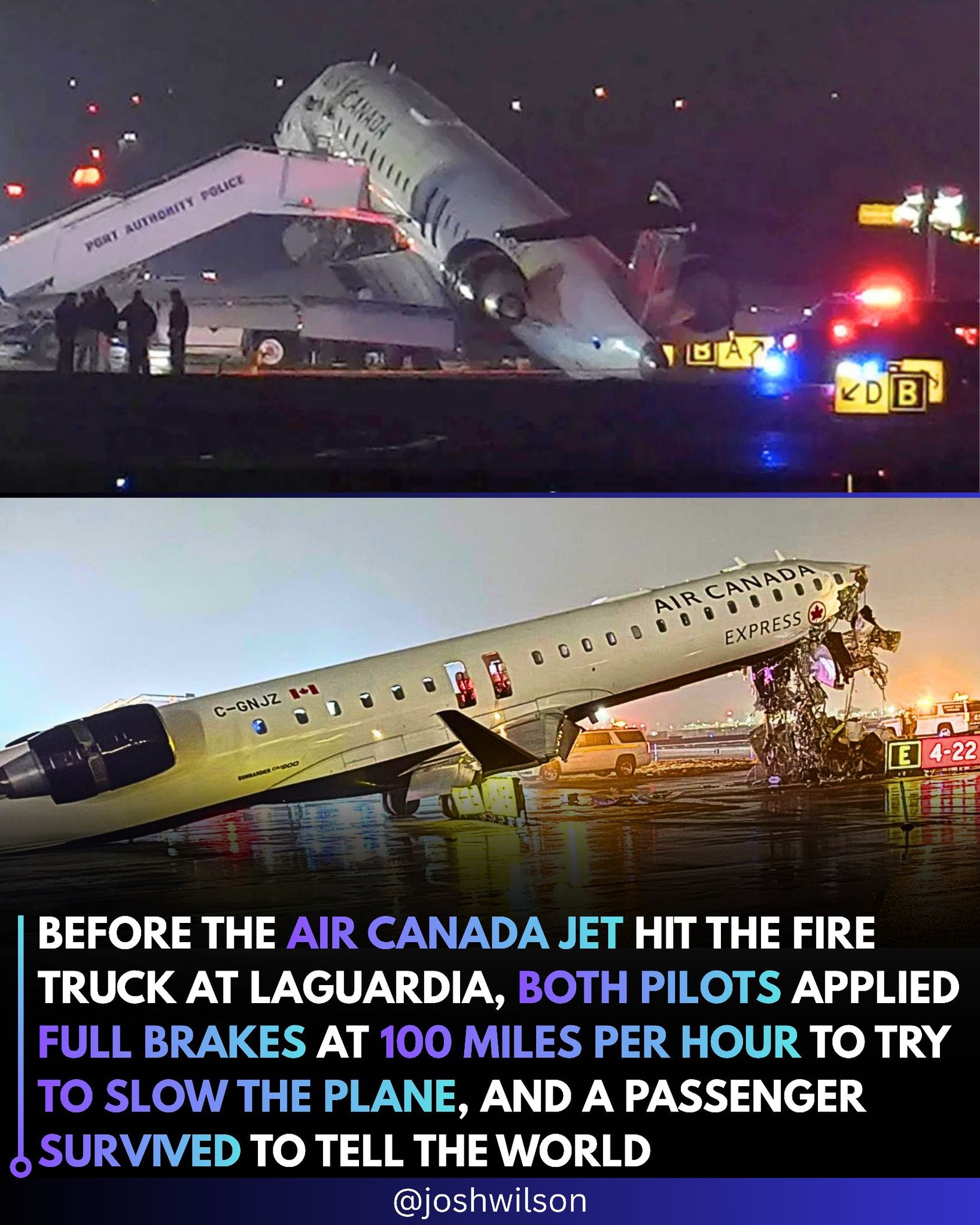 Condolences for air canada flight 8646 crash