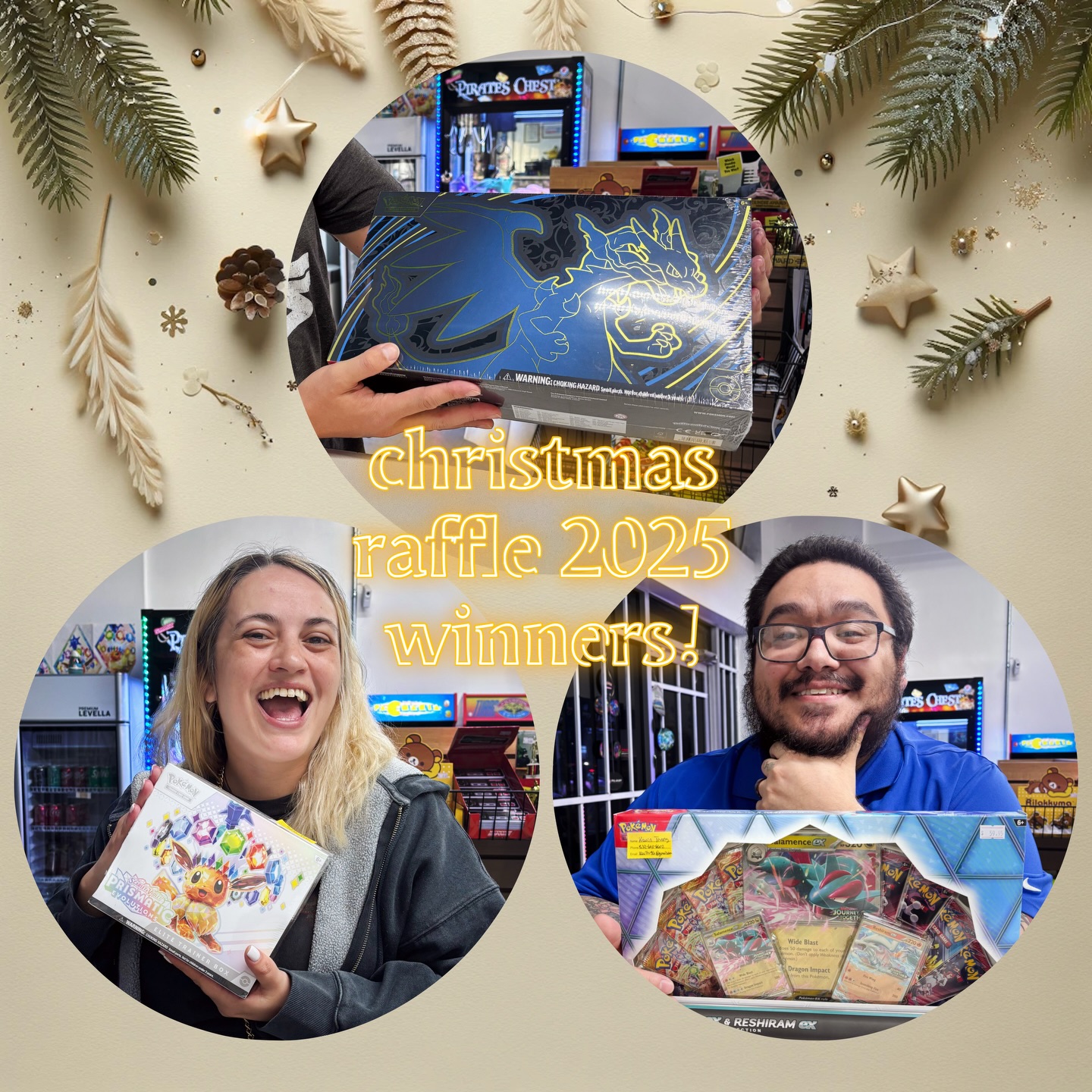 Christmas Raffle Winners! 🎄⭐️ All the... - REV Collectibles | Facebook