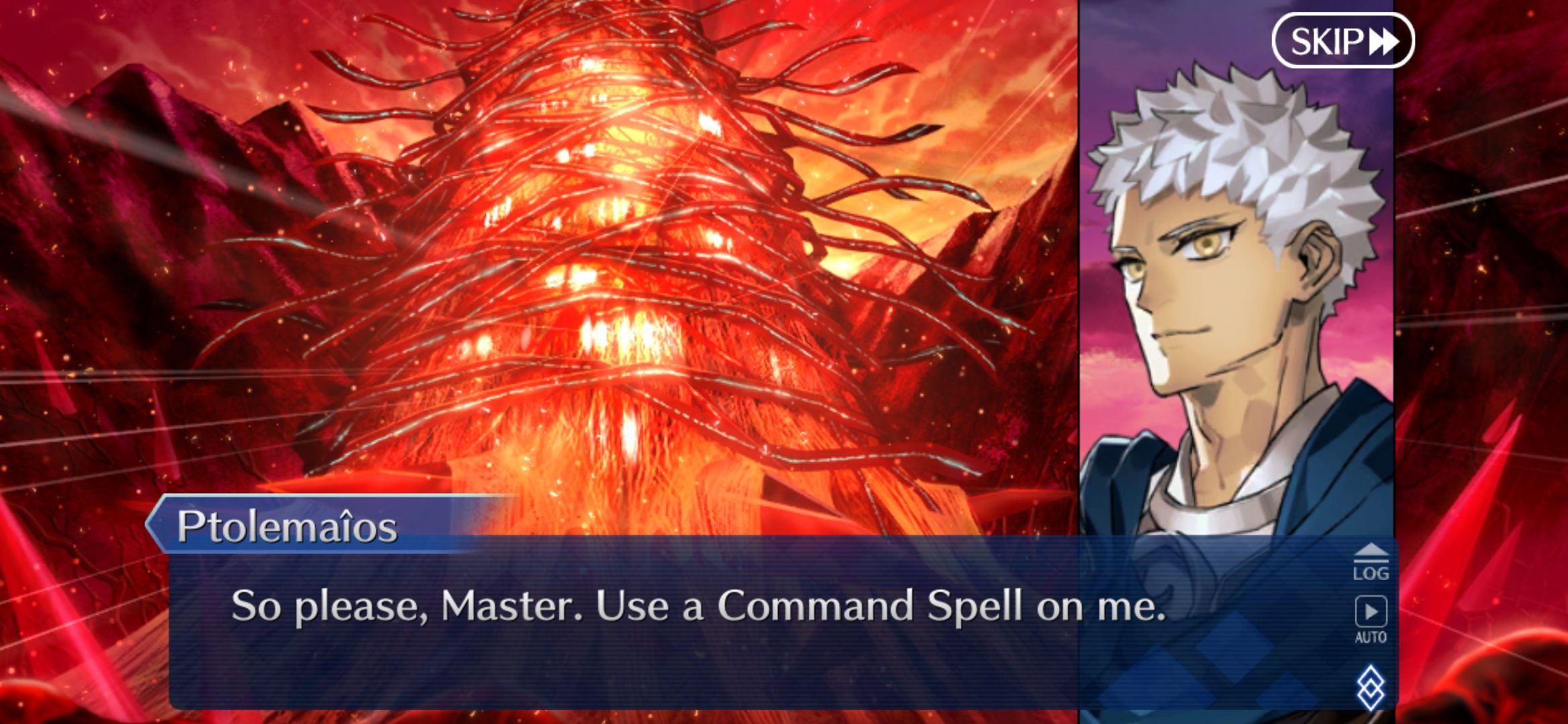 As his master, what order will you give him using all Command Spells ...