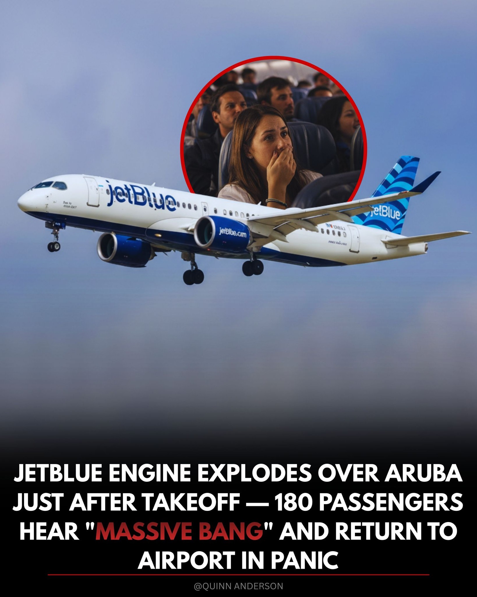 Quinn Anderson - Passengers aboard JetBlue Flight 1058... | Facebook
