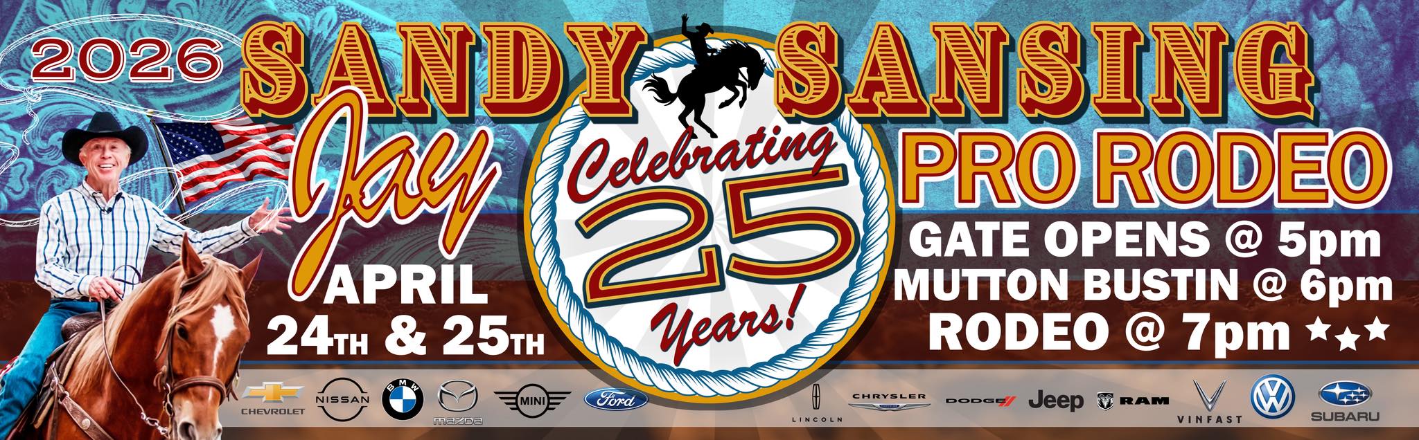 Sandy Sansing Jay Pro Rodeo | Jay FL