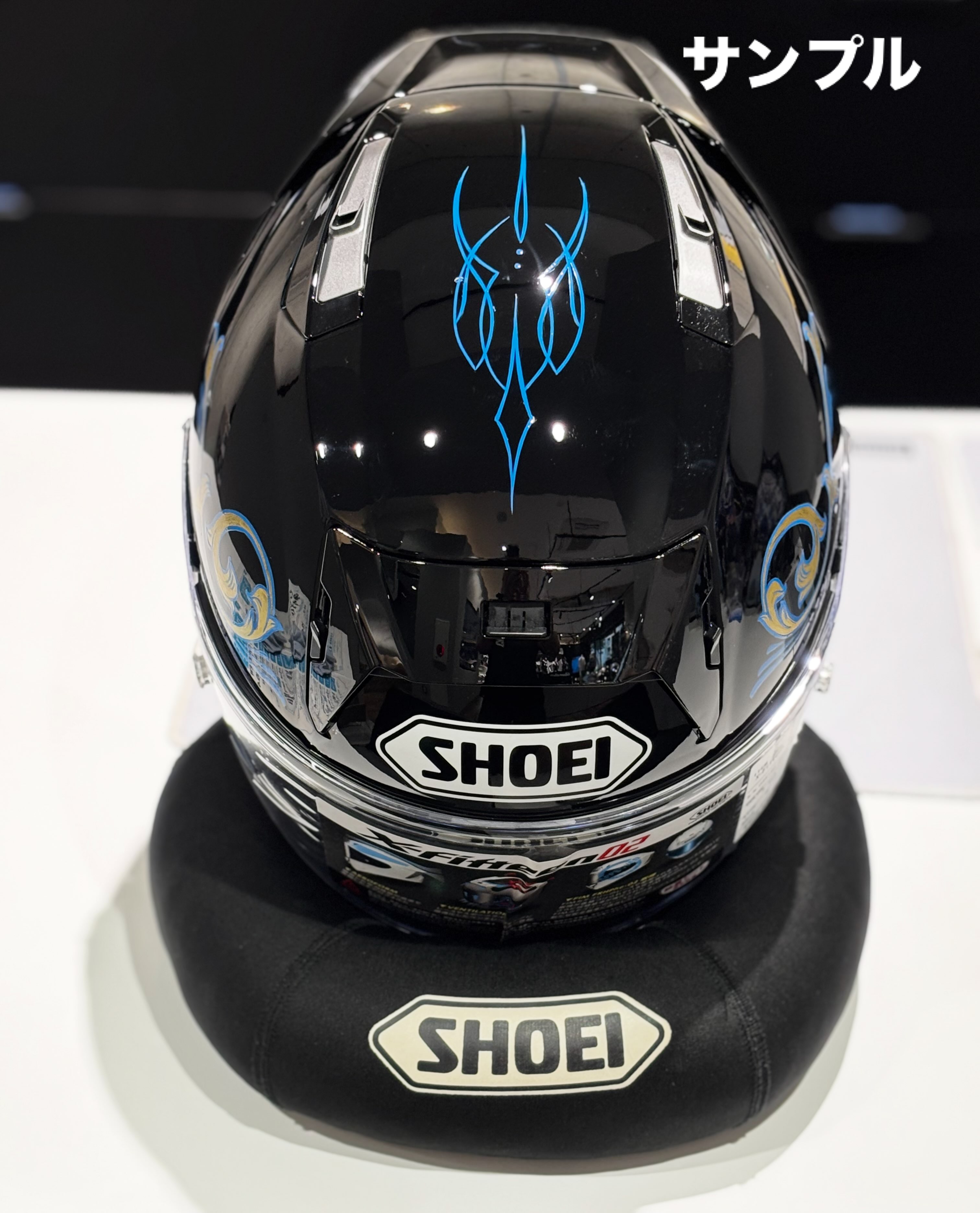 京都 印染工房スギシタ×SHOEI コラボレーション オリジナルヘルメット