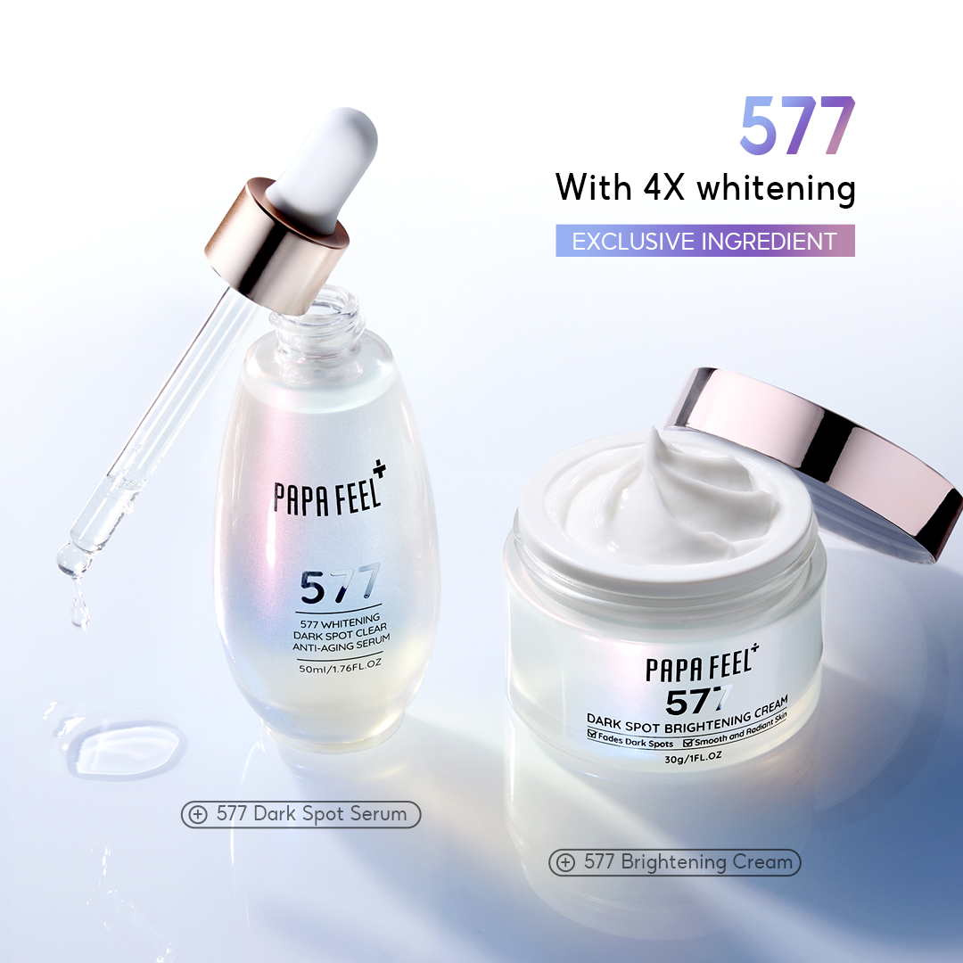 ✨ Meet the PAPA FEEL 577 Brightening Series. Powered by our