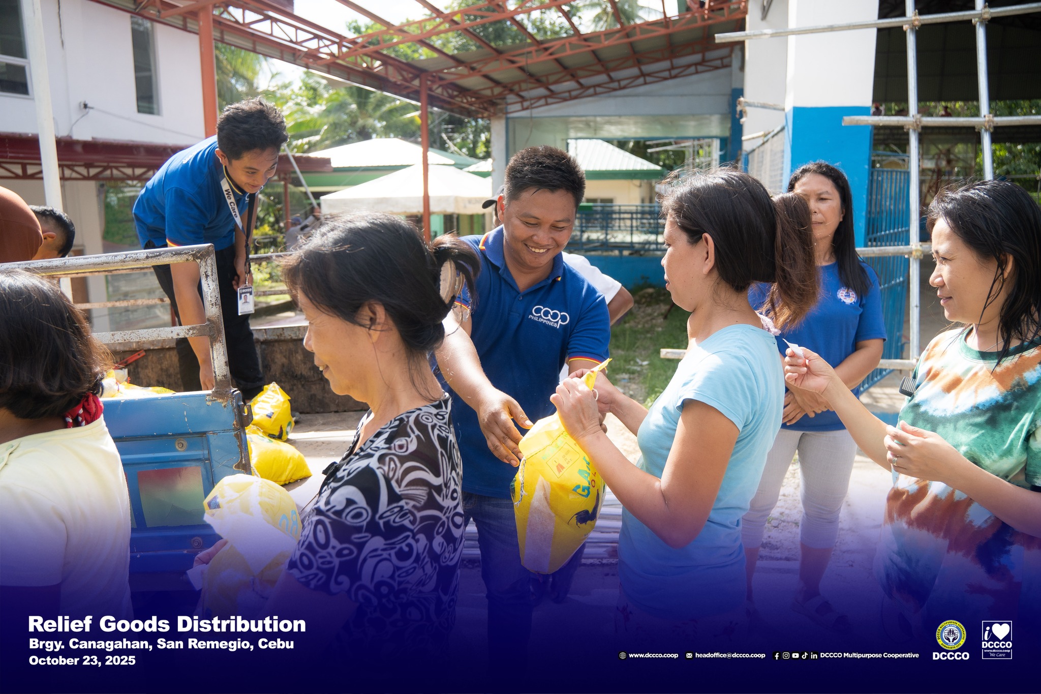DCCCO Kasanag - 💙💛 DCCCO Extends Helping Hands to... | Facebook