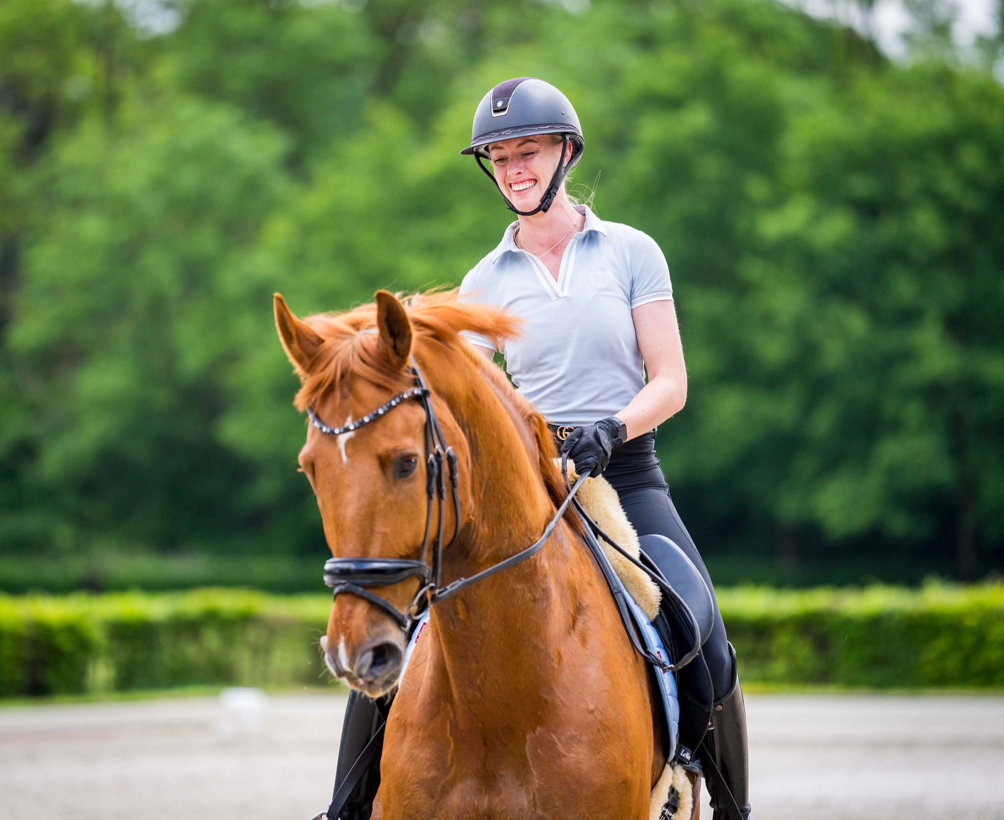 KNHS Paardensport - In de in Nispen bij Dressuurstal Argonaut verreden ...