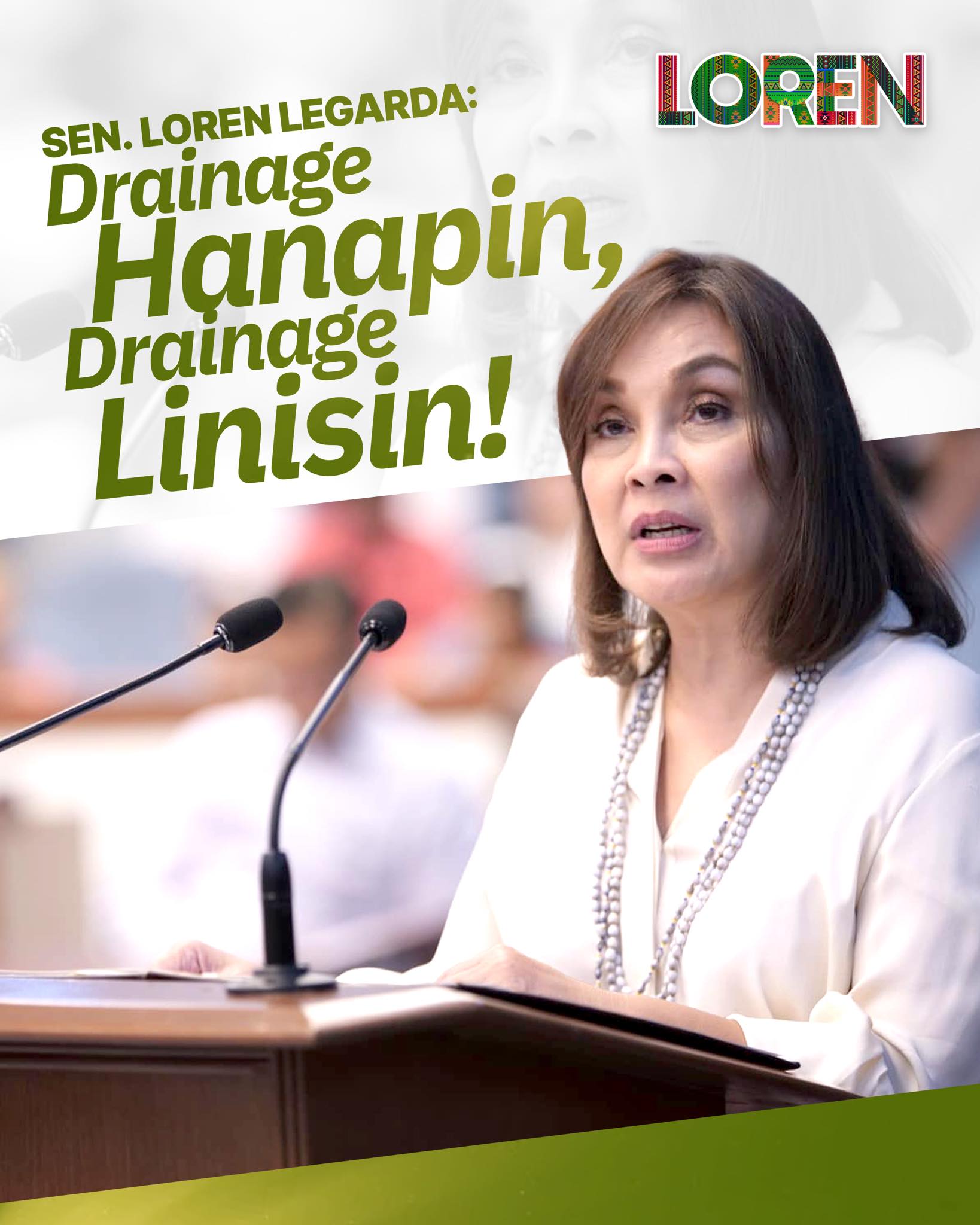 LOREN - Nanawagan si Sen. Loren Legarda sa lahat ng... | Facebook