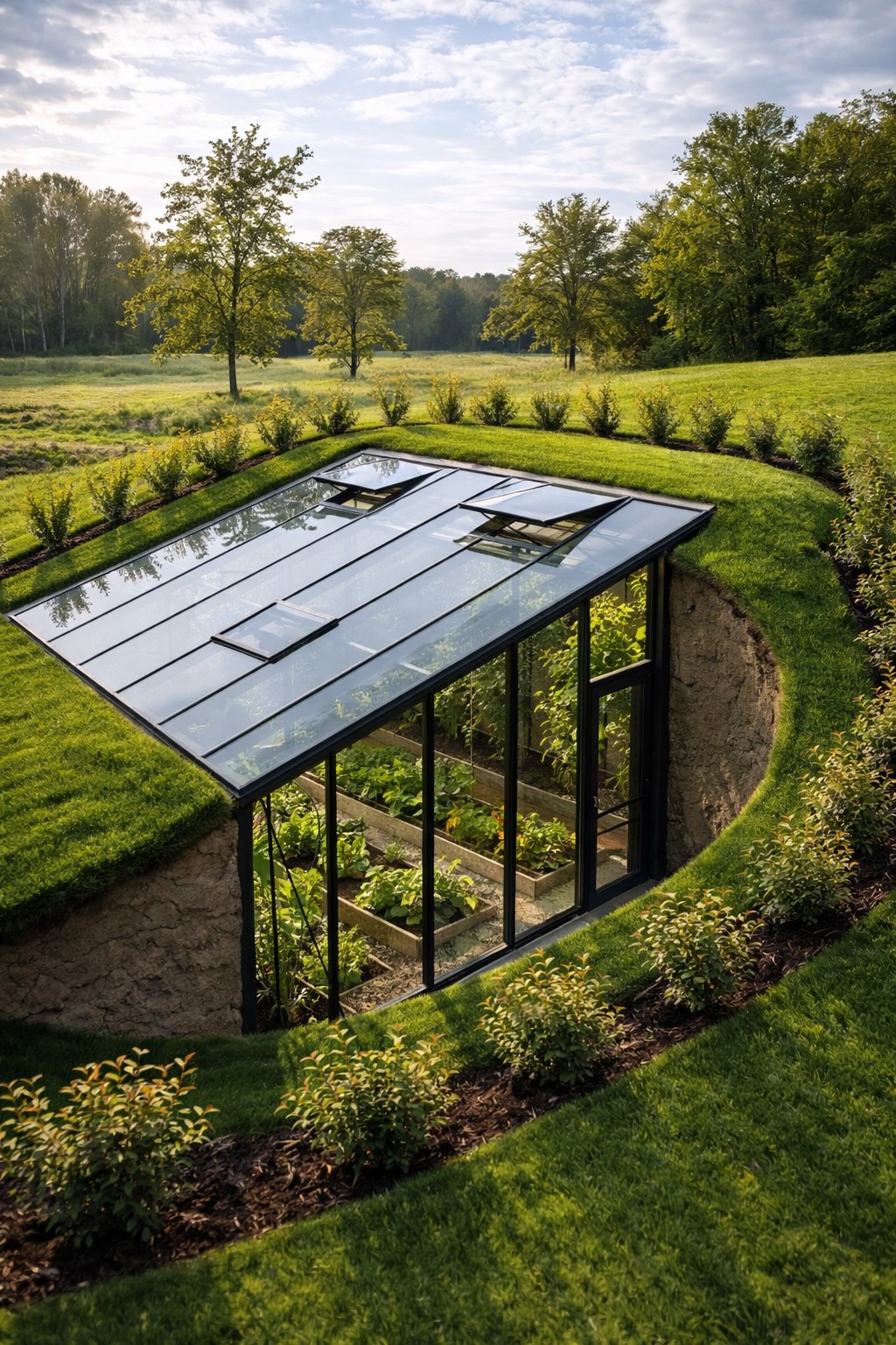 Green - Underground Greenhouse Design: Growing Food with Passive Solar ...