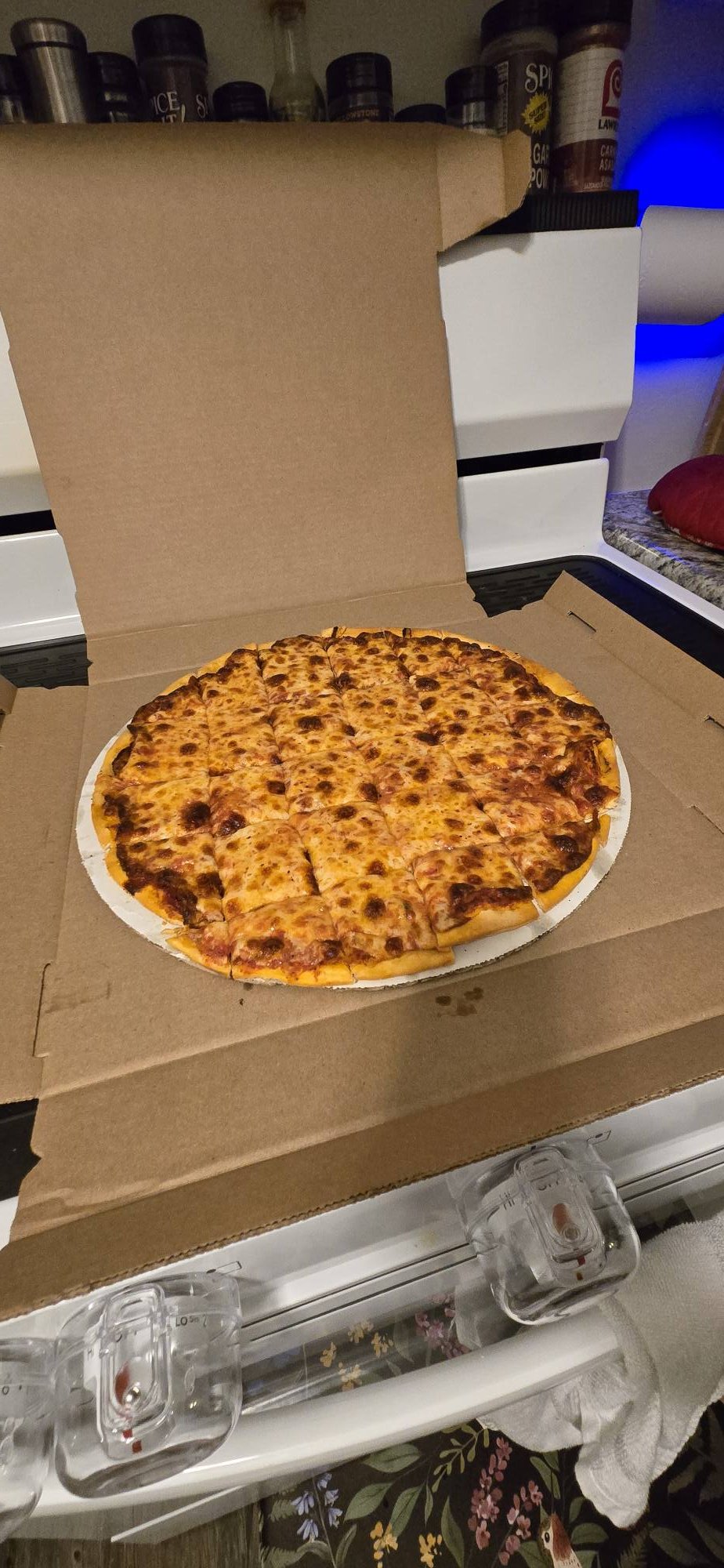 Nick's Pizza large 14
