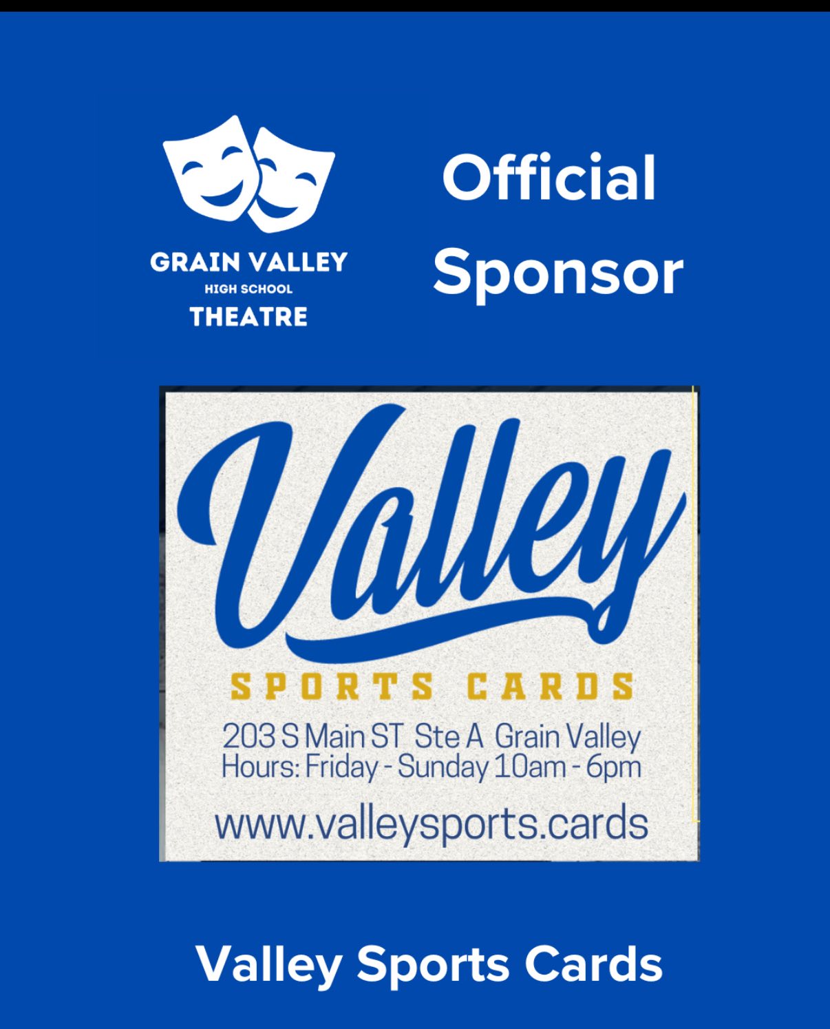 Grain Valley High School Theatre