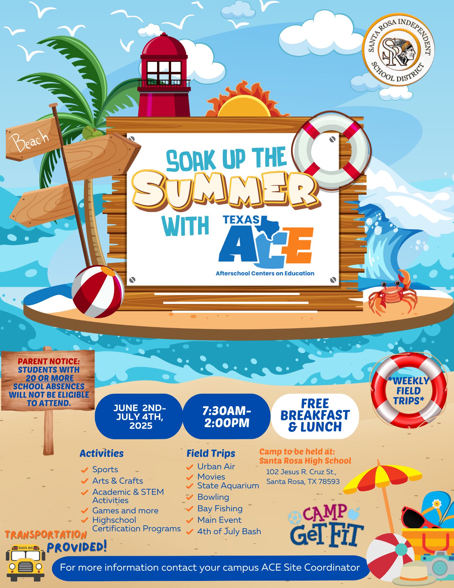 Santa - ☀️ Soak Up the Summer with Santa Rosa ACE! ☀️ Join us for an ...
