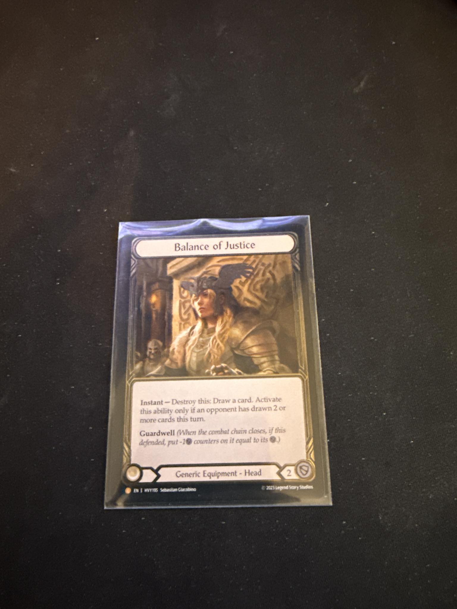 Pulled Cold Foil Dead Threads from Flesh and Blood TCG treasure pack