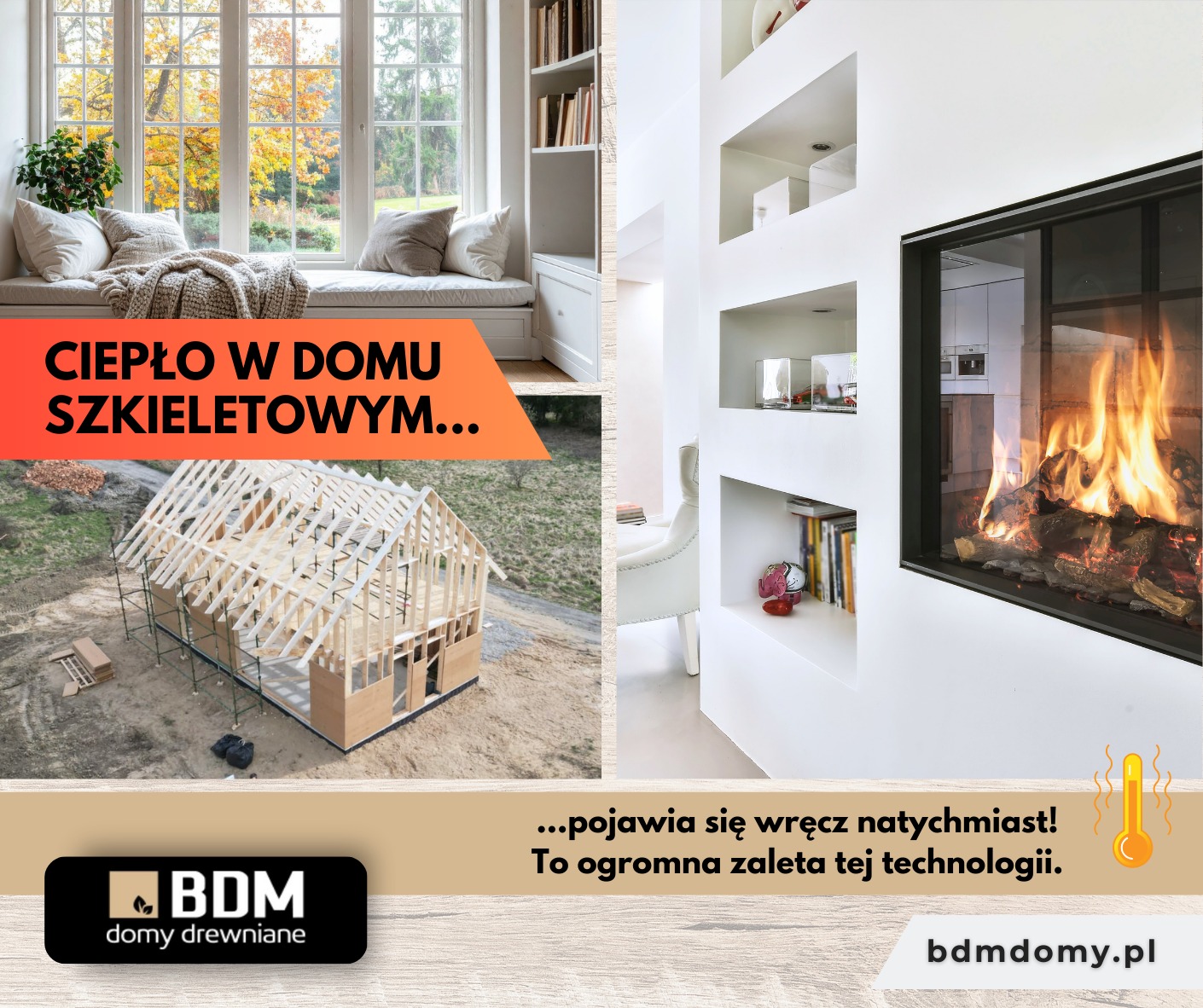 Domy - 🍂 Ciepło w domu szkieletowym w mgnieniu oka! 🍂 Jedną z ...
