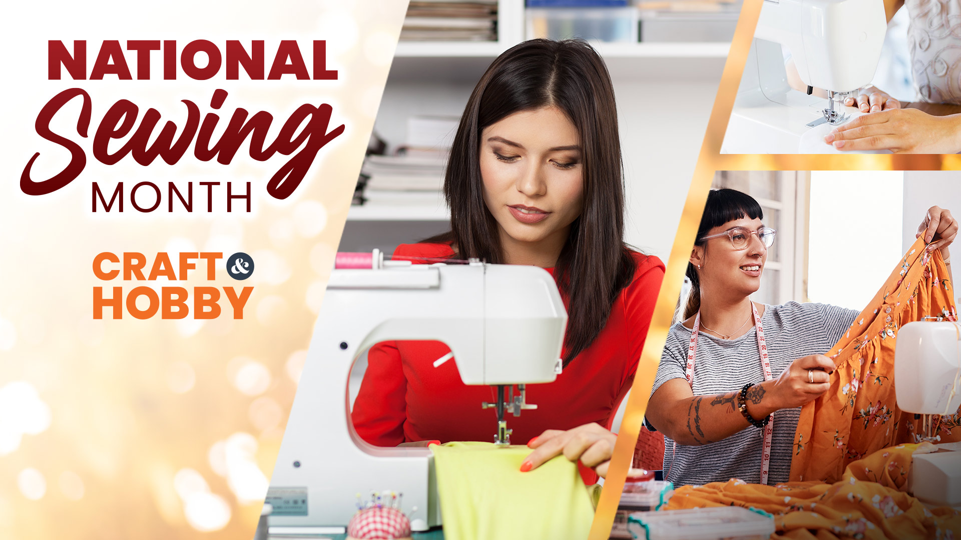 Craft - September is National Sewing Month and Craft &amp; Hobby has the tutorials to nurture your ...