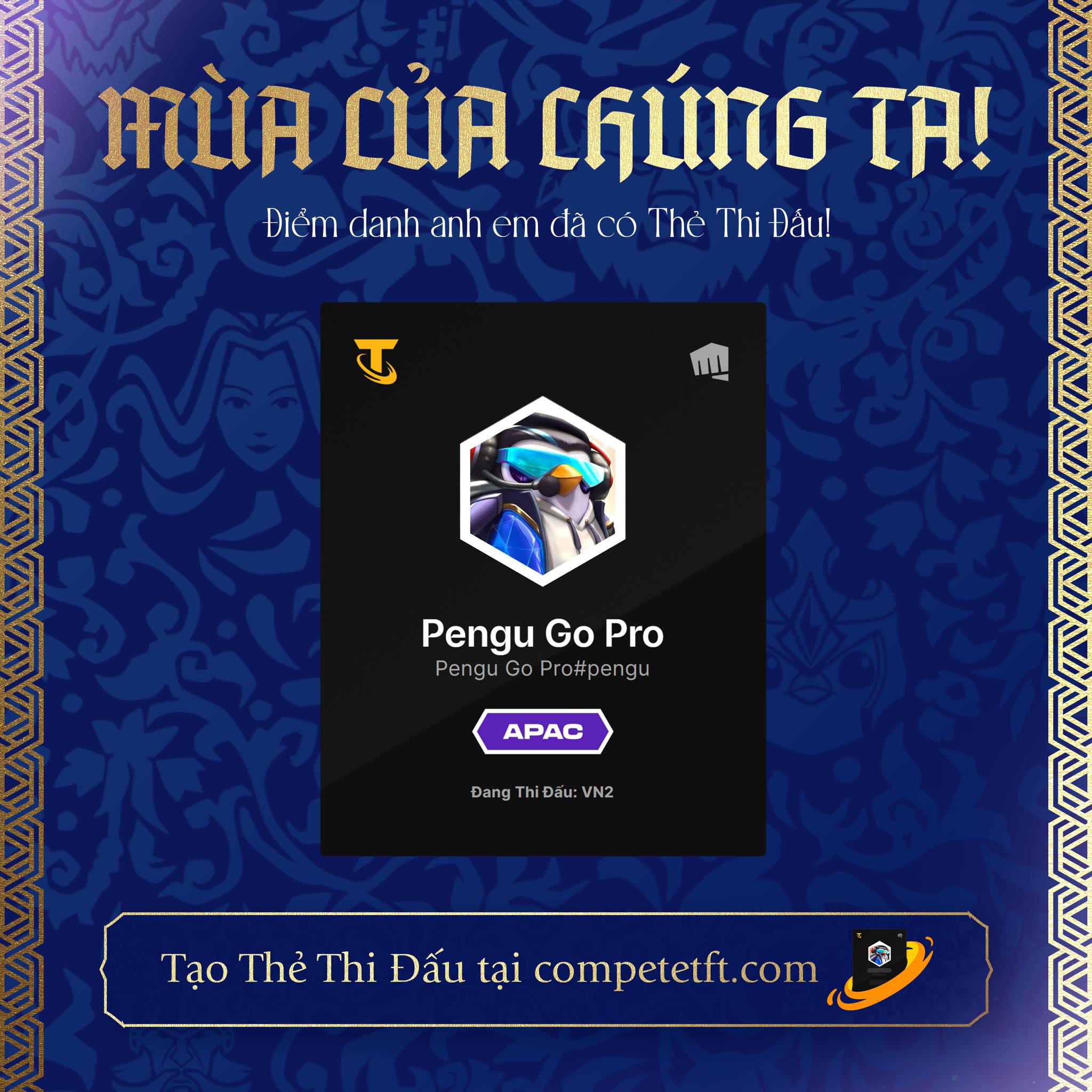 Đấu - Điểm danh anh em đã có Thẻ Thi Đấu 🙌 *Bắt buộc tạo Thẻ Thi Đấu để ...