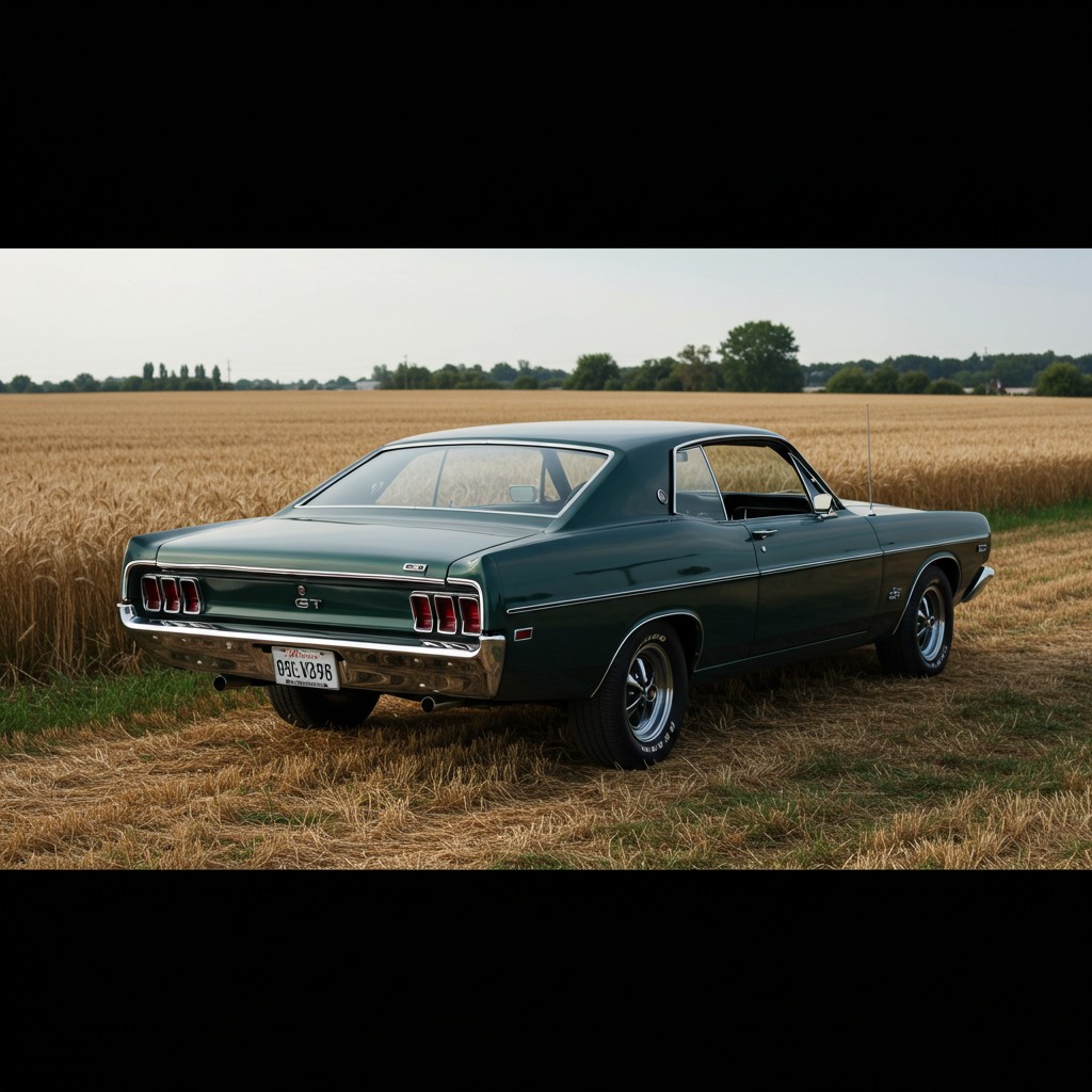 Modellino Auto 1/43 American Car Collection – Ford Fairlane Torino GT 1968, Hachette