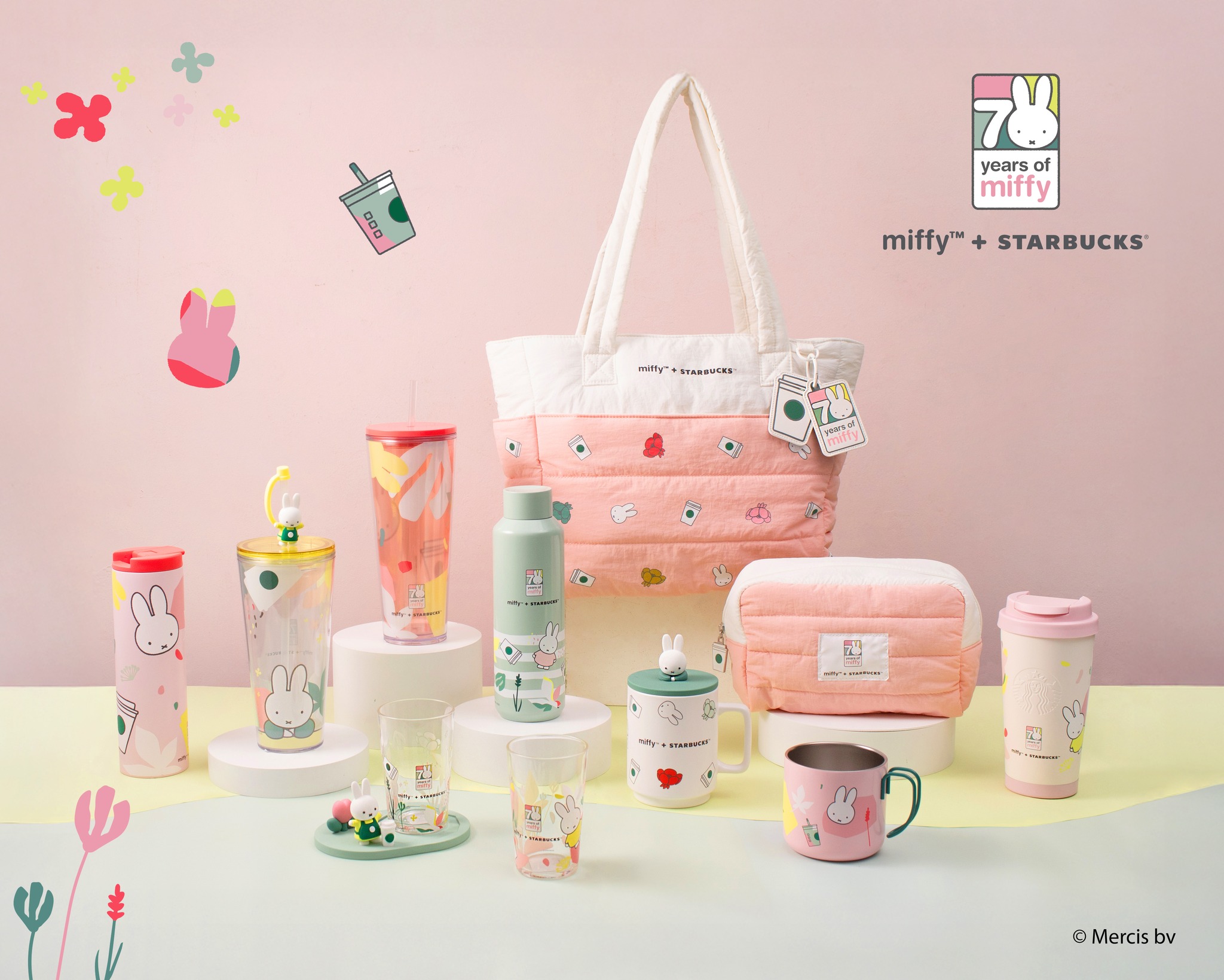 台湾スタバ】 ／ ?祝 miffy70周年 ＼ 「miffy(ミッフィー)」と 
