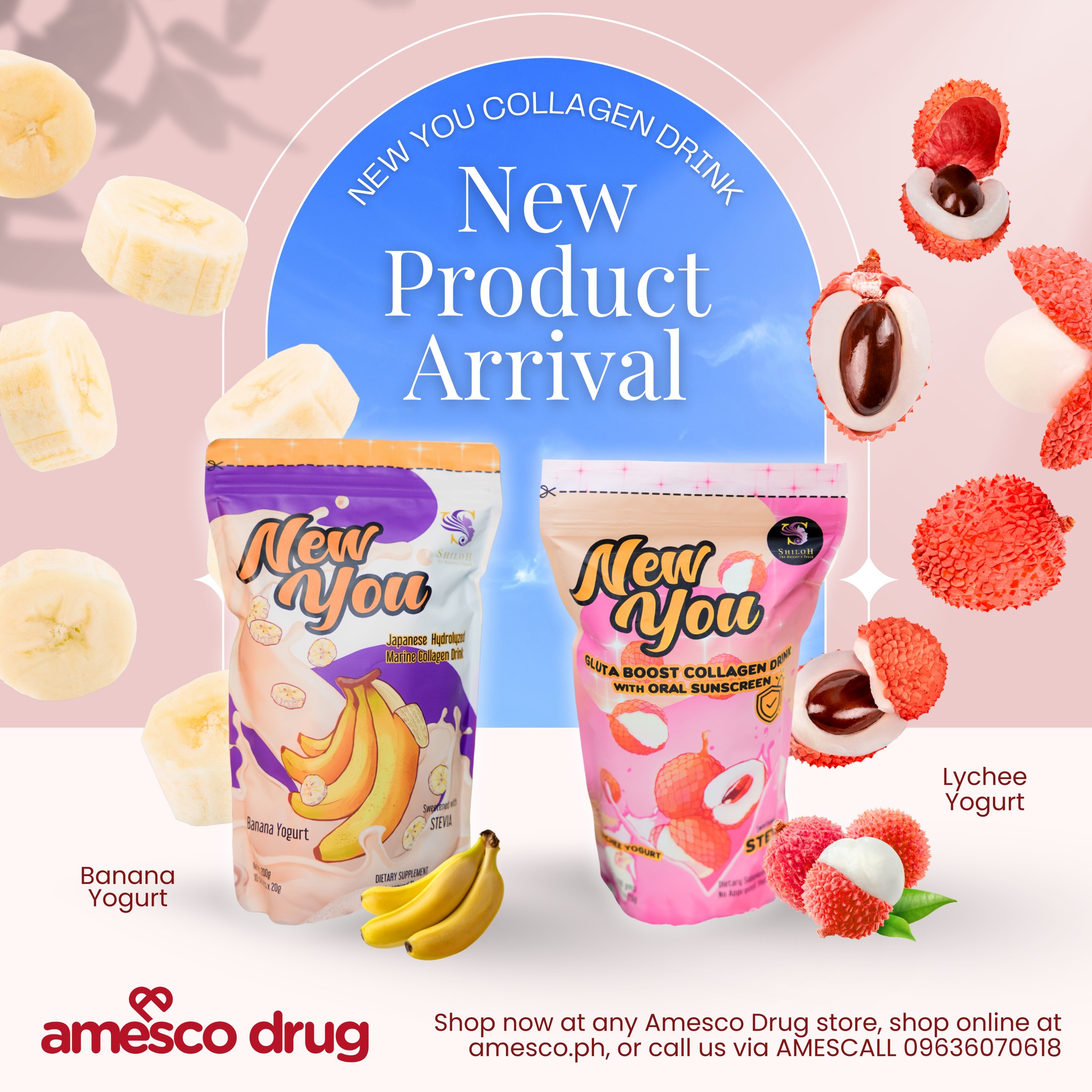 Amesco - Glow from within with New You Collagen Drink! Glow from within ...