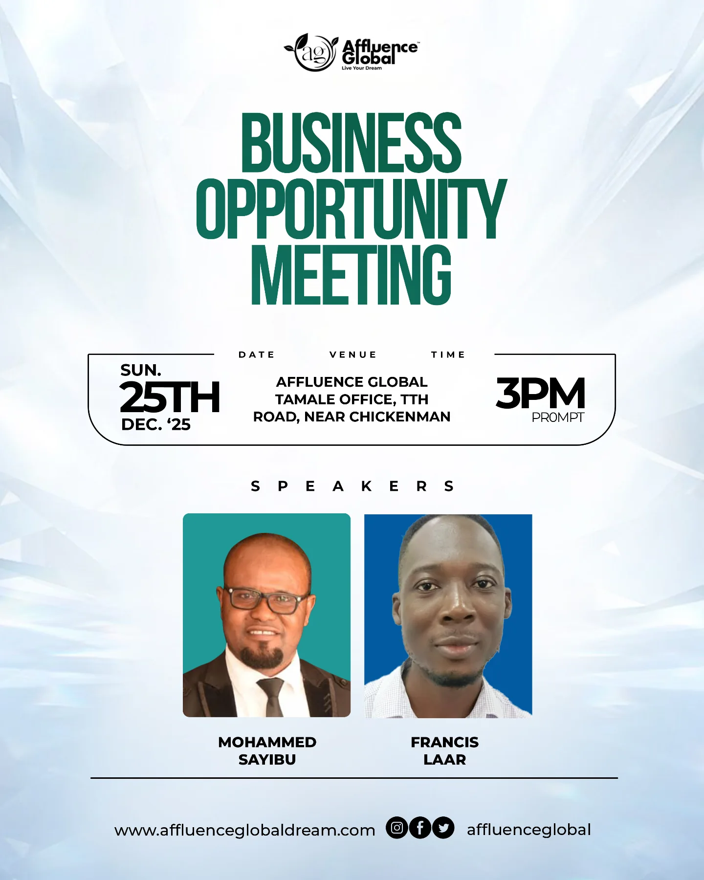 Unlock new possibilities at our... - Affluence Global | Facebook