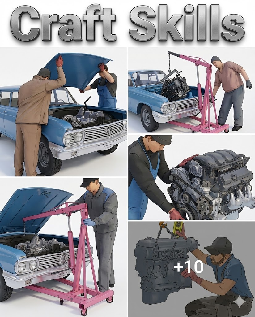 Craft - How to Master the Engine Pull! 🛠️🚗 Ever wondered what it takes ...
