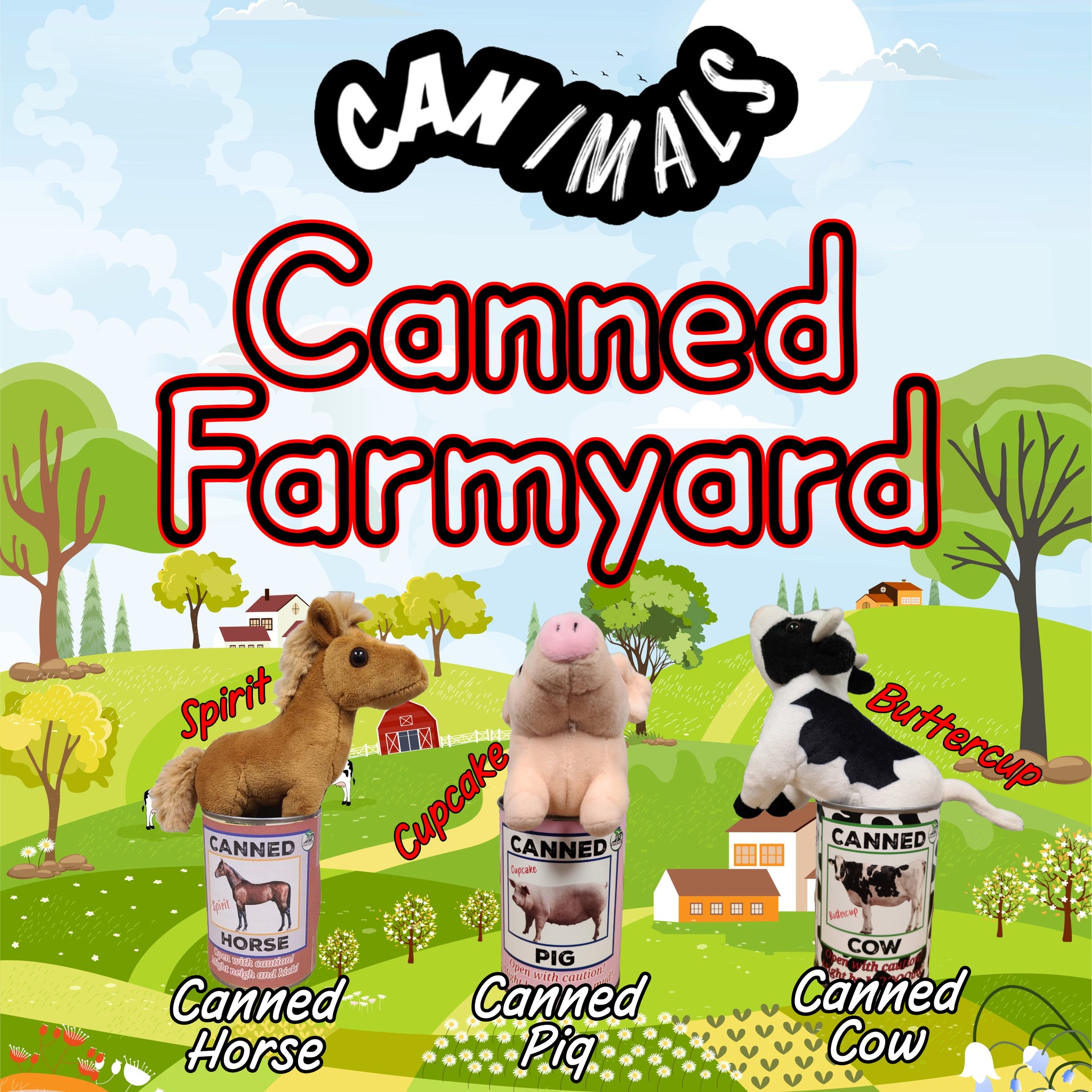 Canned - 🐓🚜 BREAKING MOO-S 🚜🐖 Our farmyard friends have officially been ...