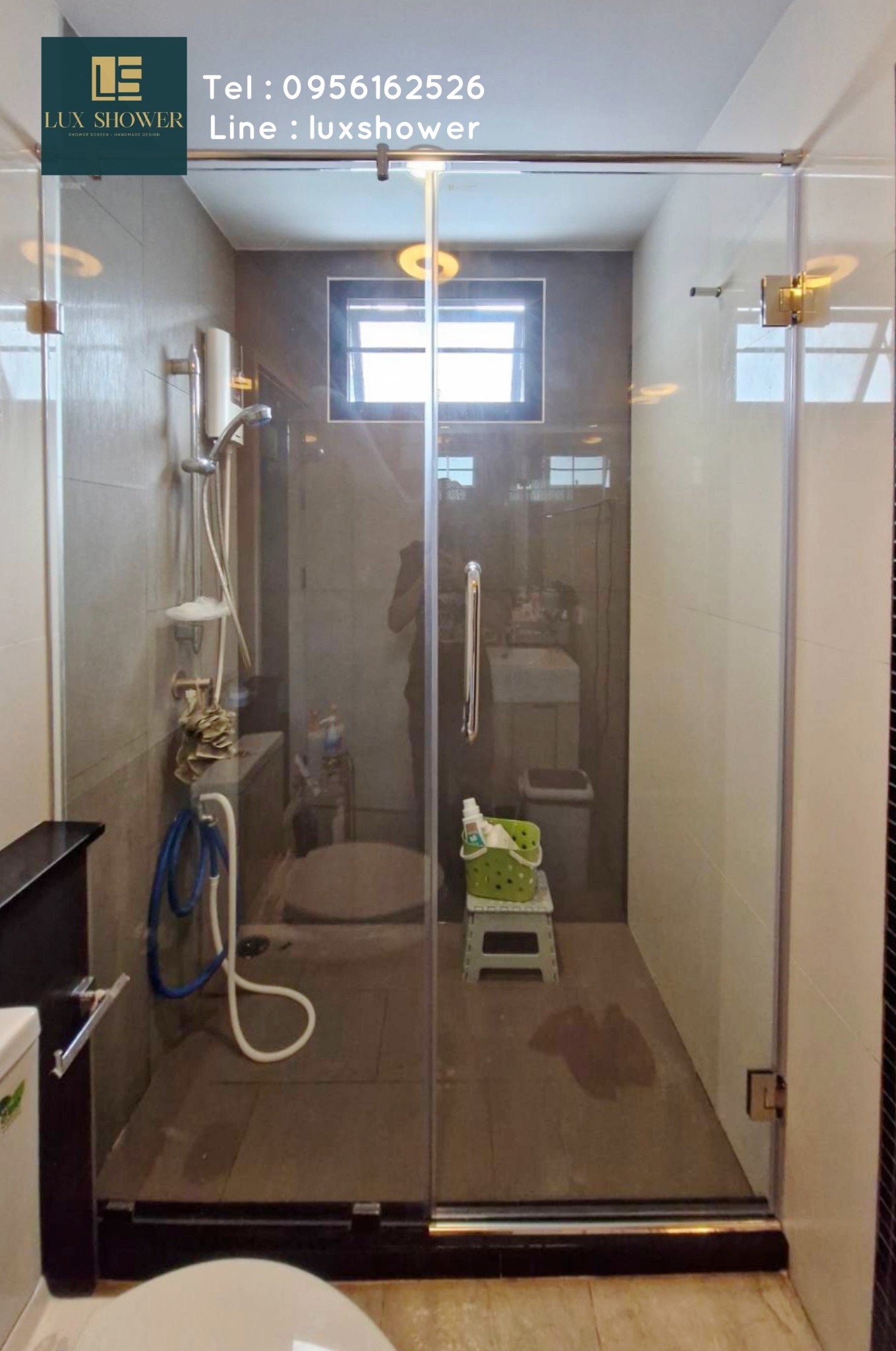 🚿 หน้างาน: หมู่บ้านเดอะแพลนท์... - ฉากกั้นอาบน้ำ LUX Shower | Facebook