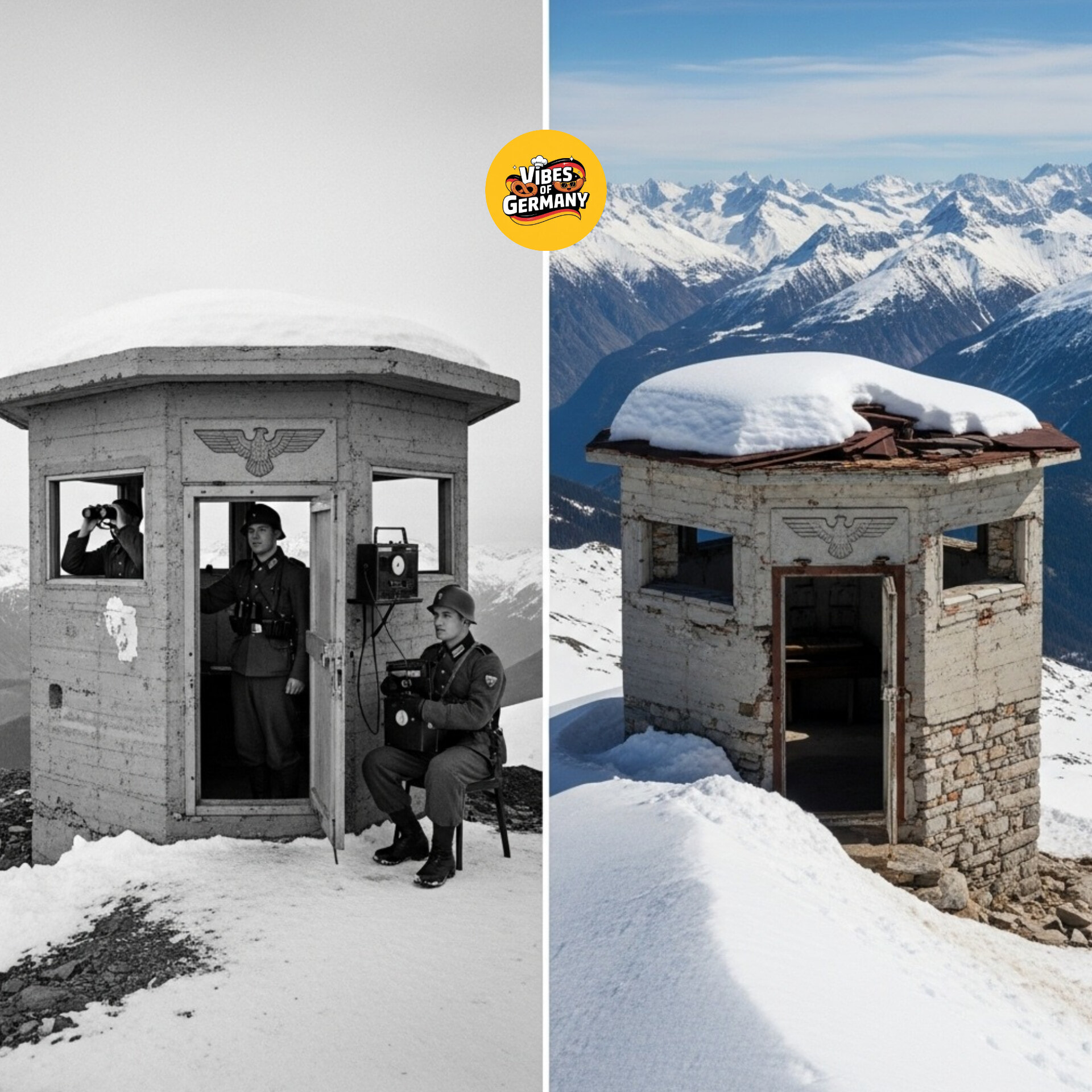 Vibes - At the edge of the sky, on the cold ridges of Bavaria, stood an ...