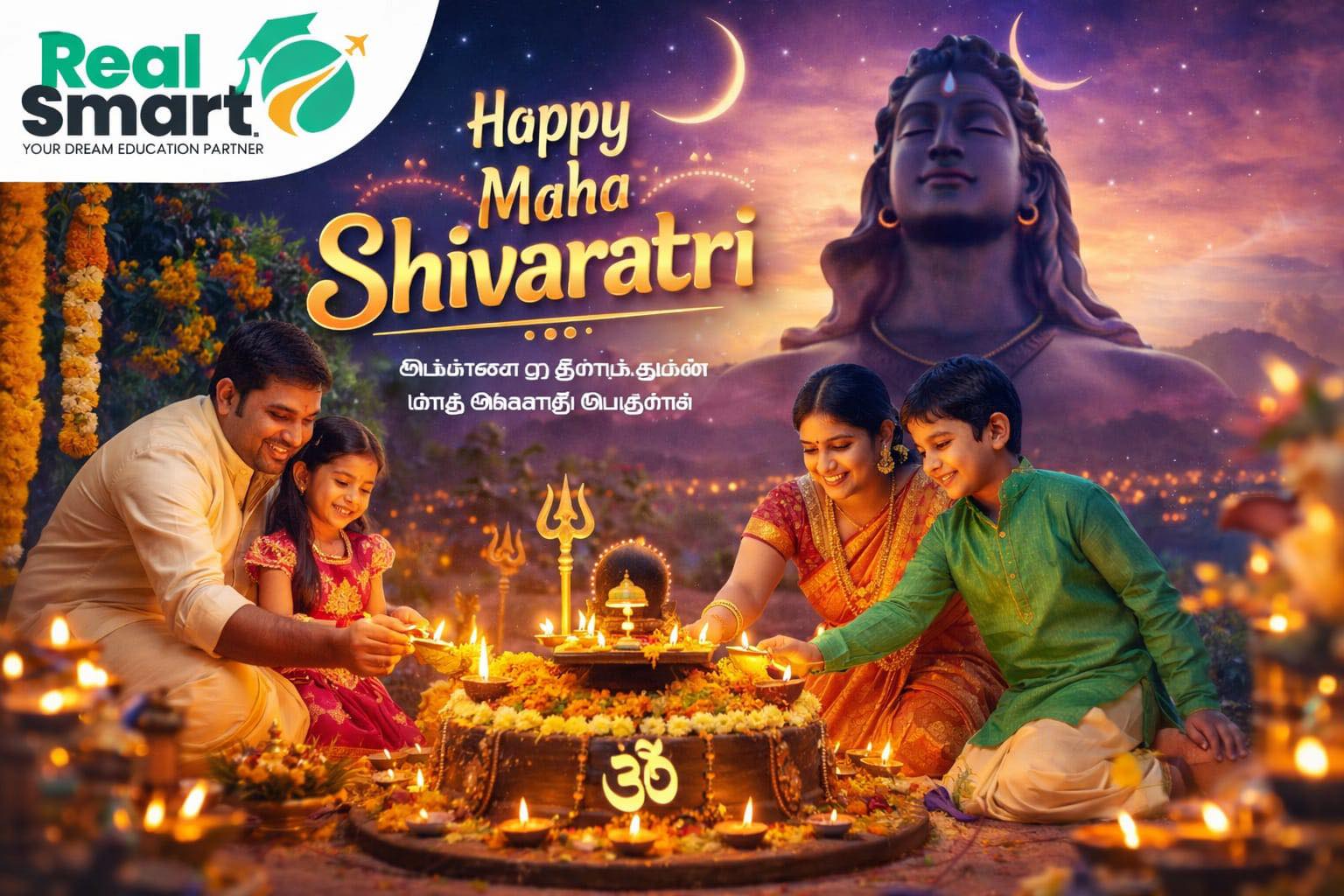 On this sacred Maha Shivaratri,... - Real Smart Univercity | Facebook