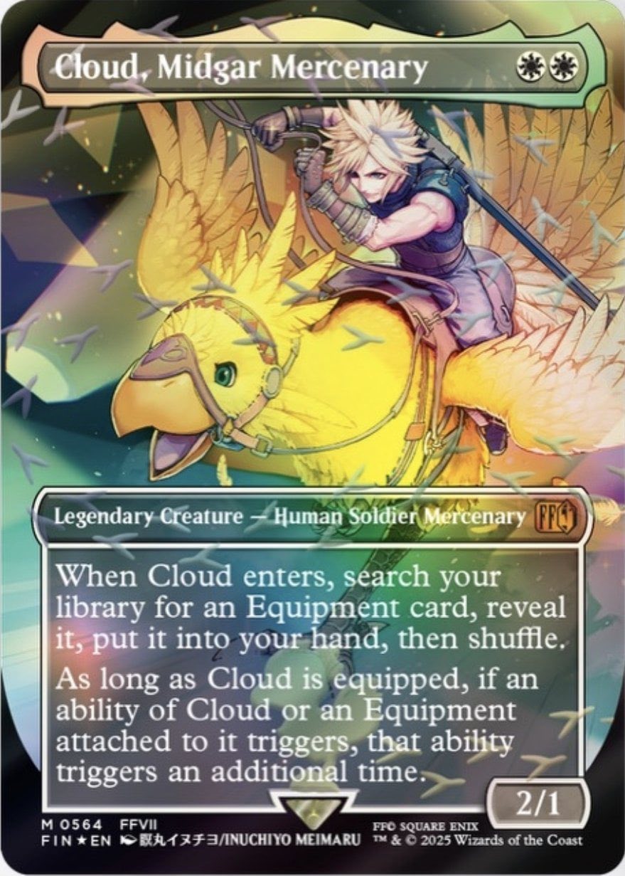 final fantasy mtg alternate art Magic The Gathering - Universes Beyond - Cheerful lCie.) MTG / Final Fantasy Variants