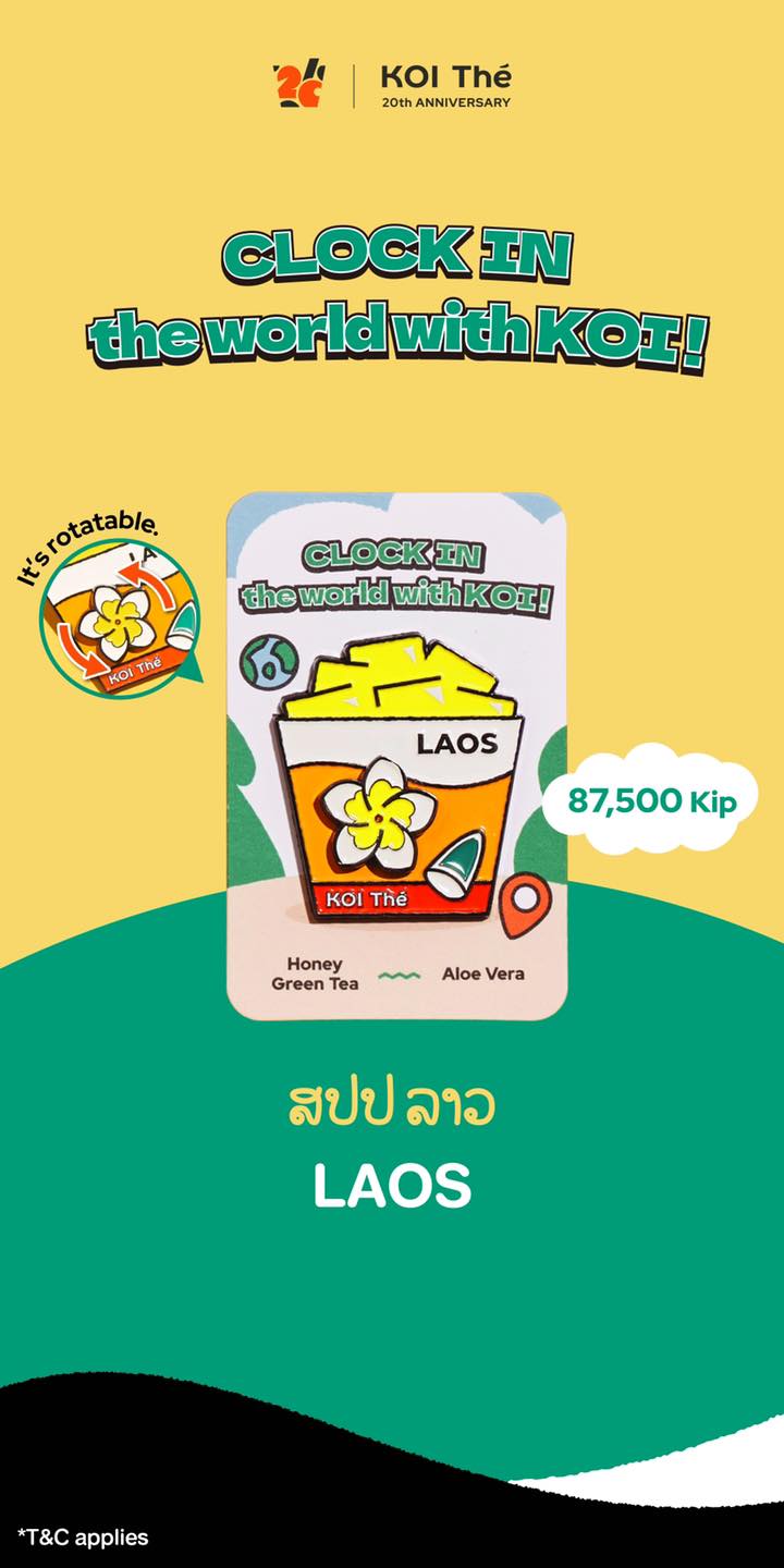 KOI Thé Laos