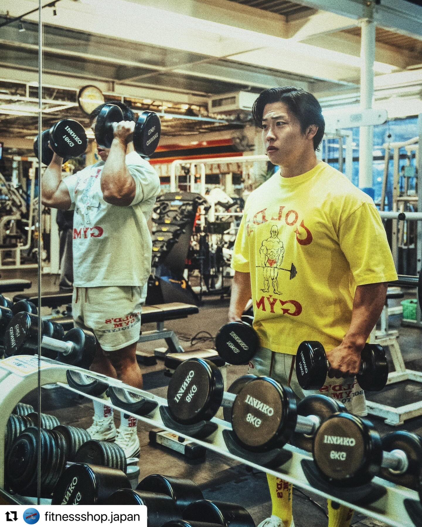 Repost @fitnessshop.japan with @use.repost ・・・ LÝFT × GOLD'S