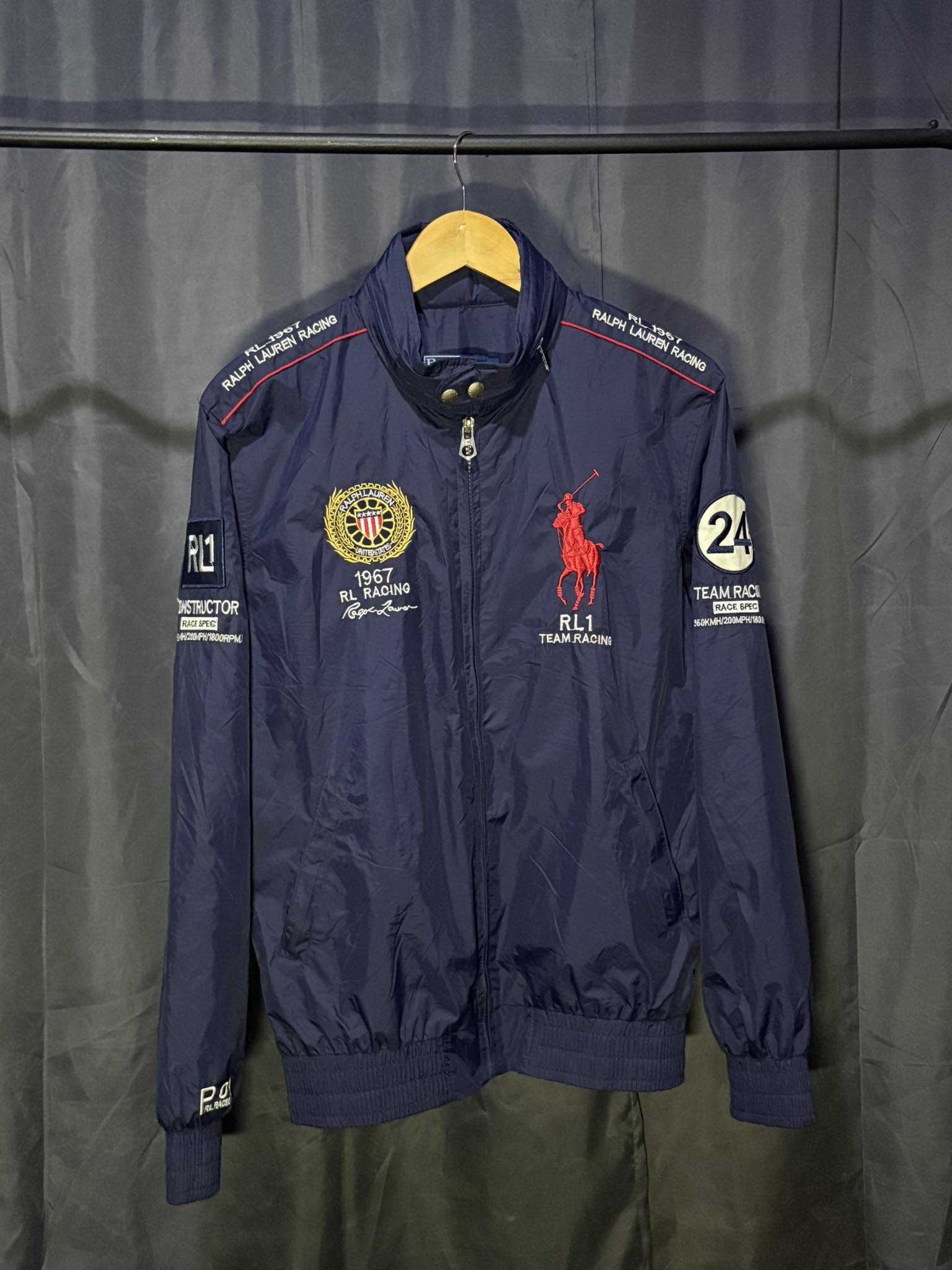 RL Racing Jacket M to L excellent condition ₱2,500 rush