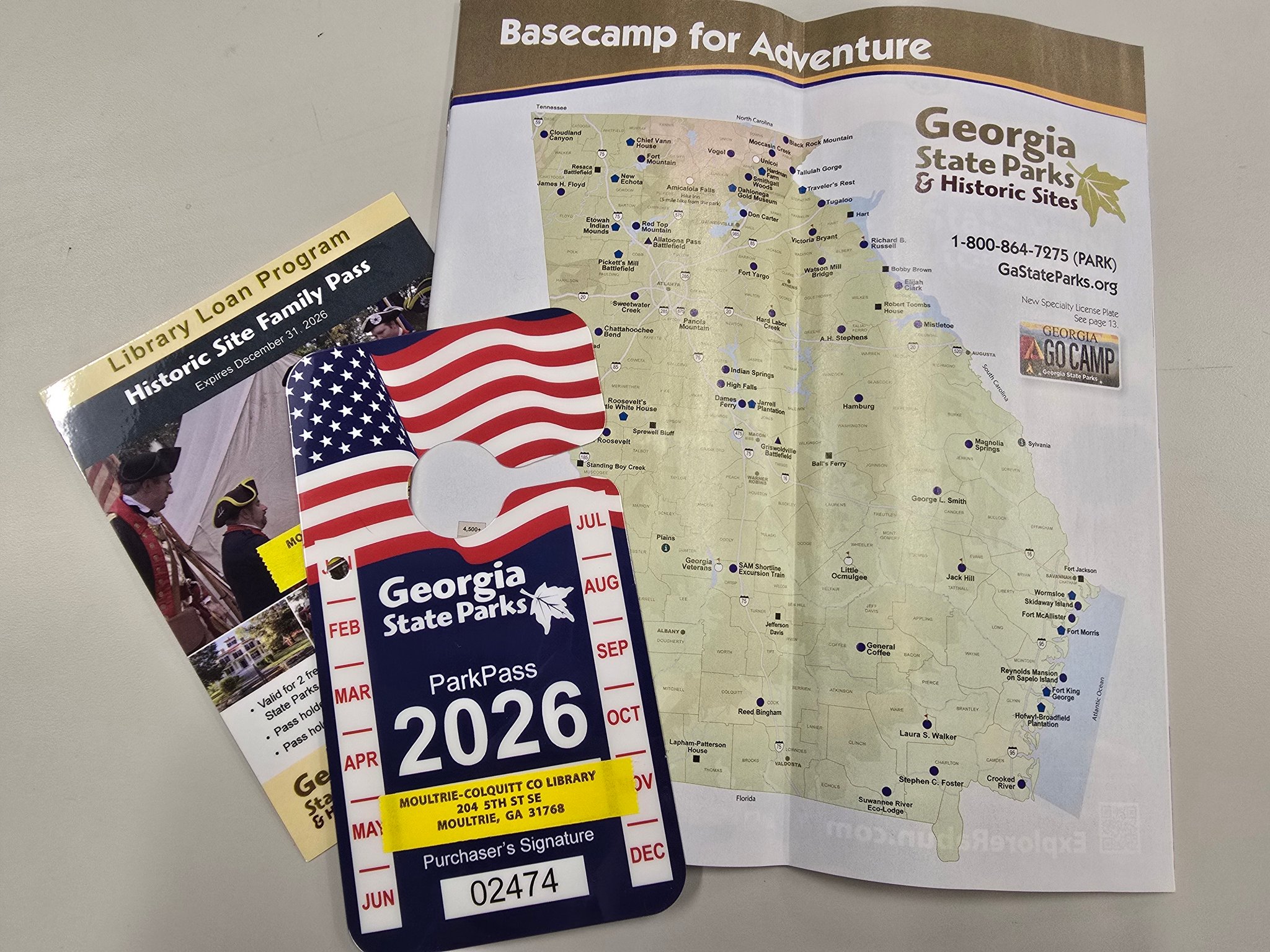 Moultrie-Colquitt - 2026 Georgia State Park and Historic Site passes ...