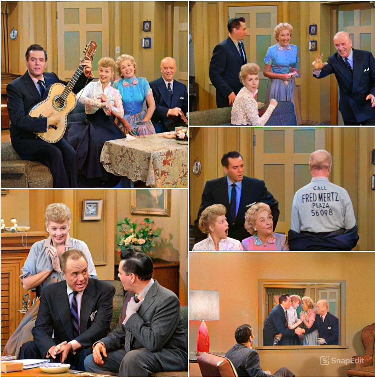 TV - 70 years ago today, the I Love Lucy episode “The Ricardos are ...