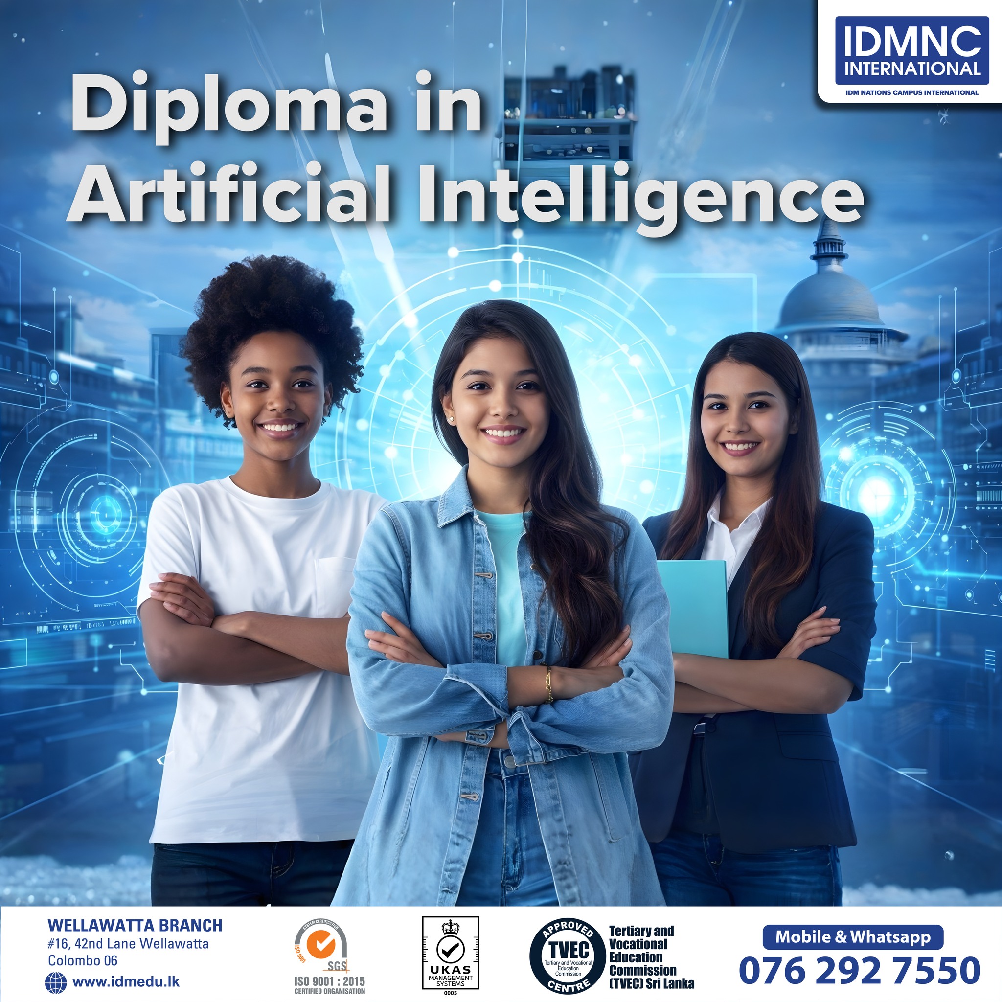 IDM - 🎓 Diploma in Artificial Intelligence (AI) Step into the future of ...