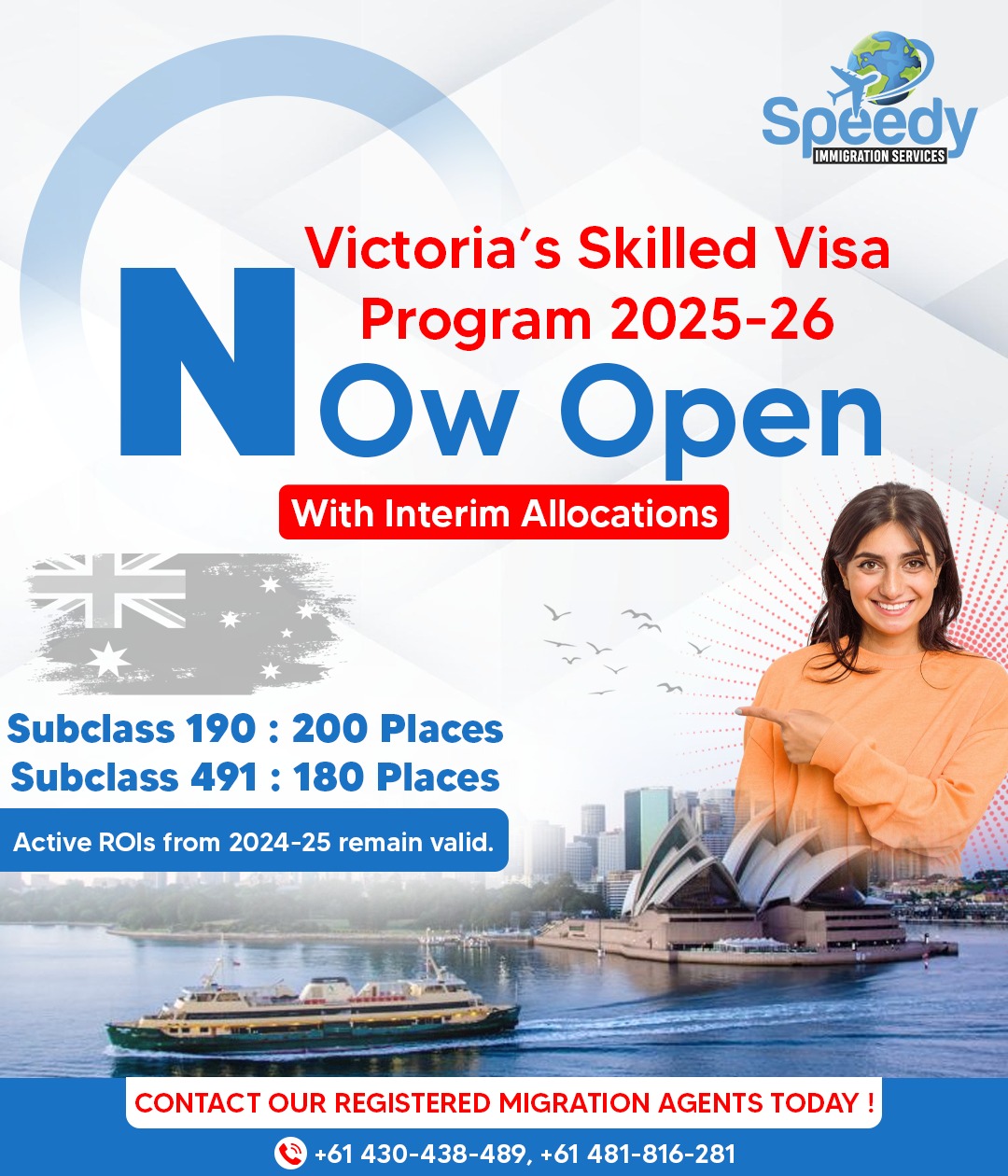 📢 Victoria’s Skilled Visa... - Speedy Immigration Services | Facebook