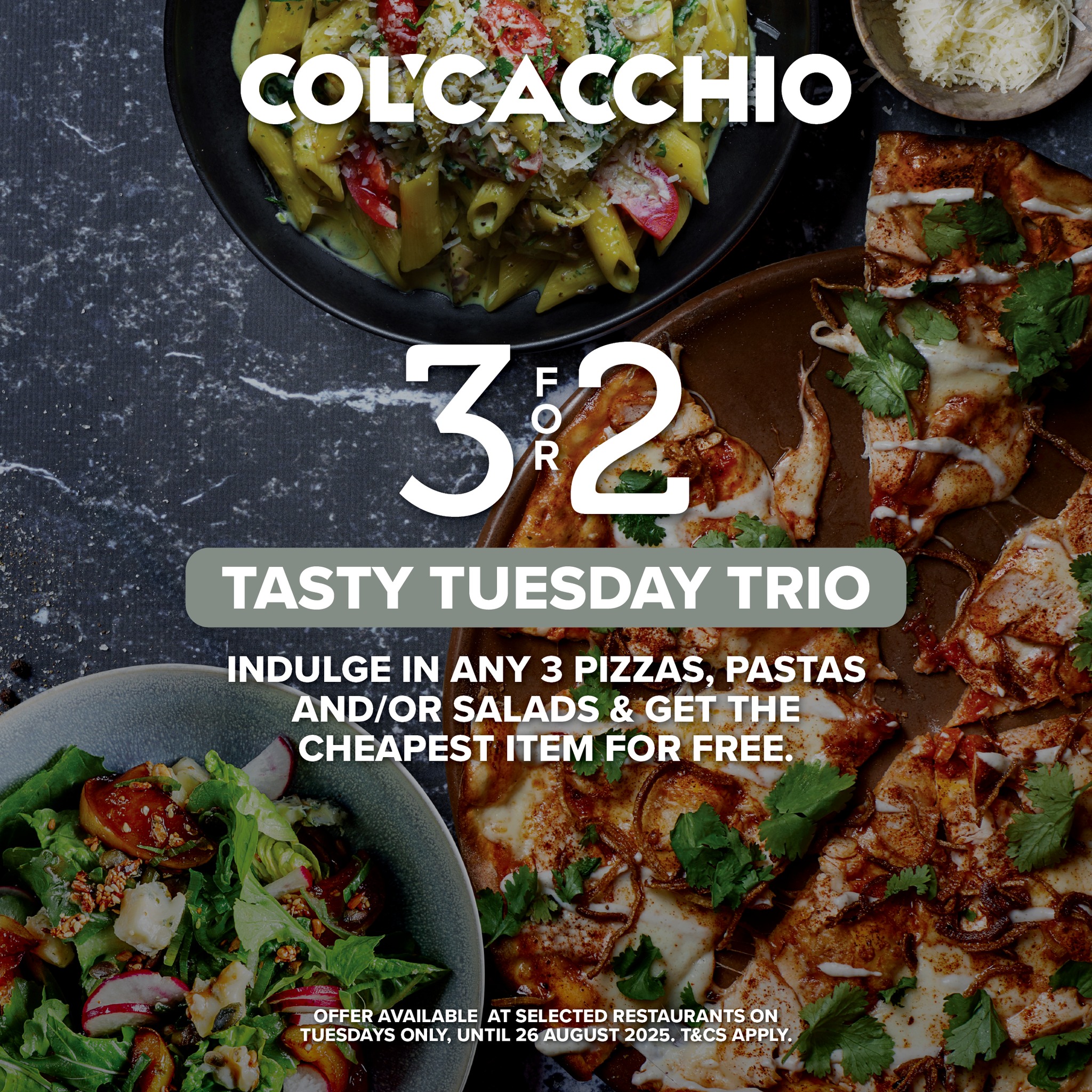 Col'Cacchio - Your fave midweek deal is at Col'Cacchio ! 🎉 Every ...