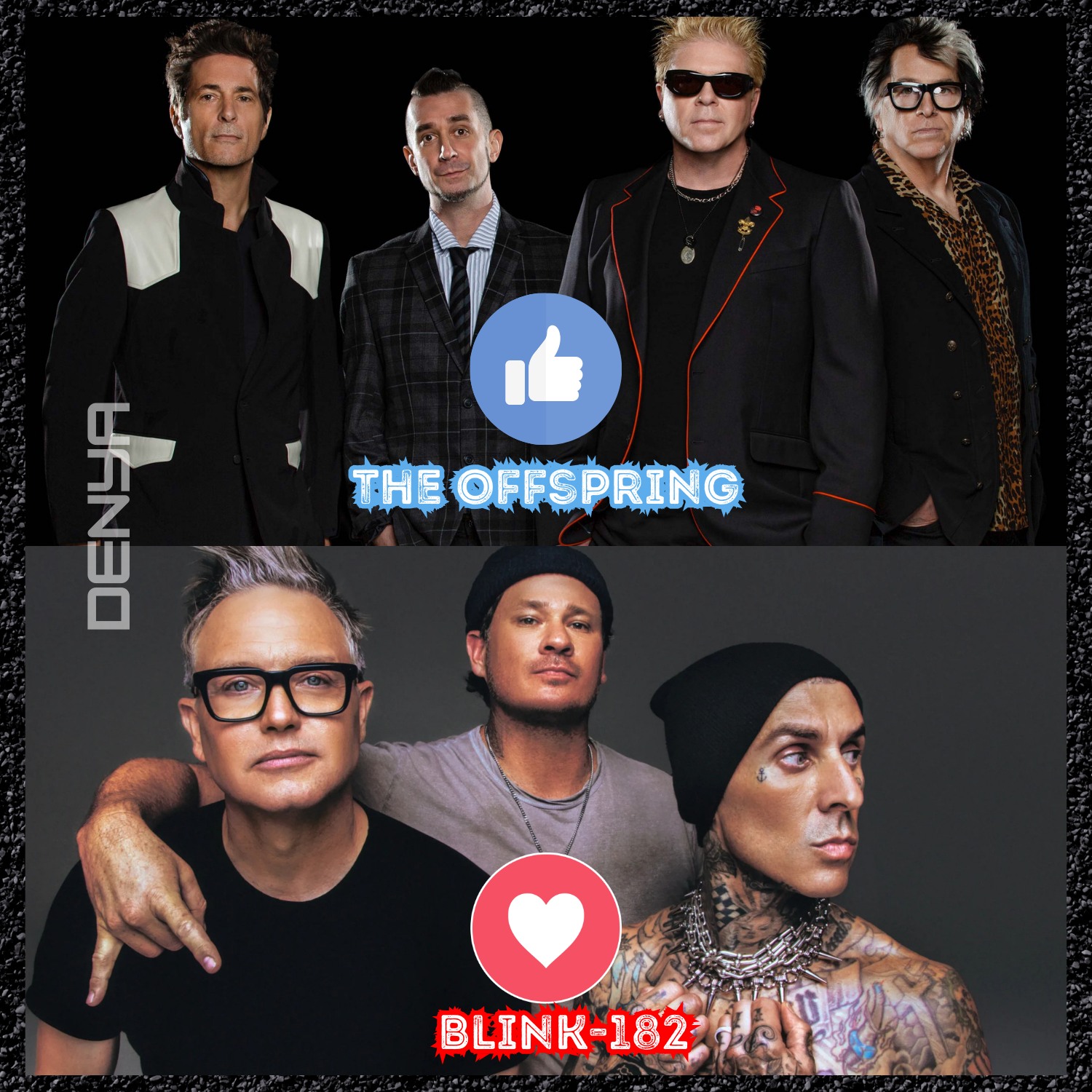 blink-182 + The Offspring ❤️