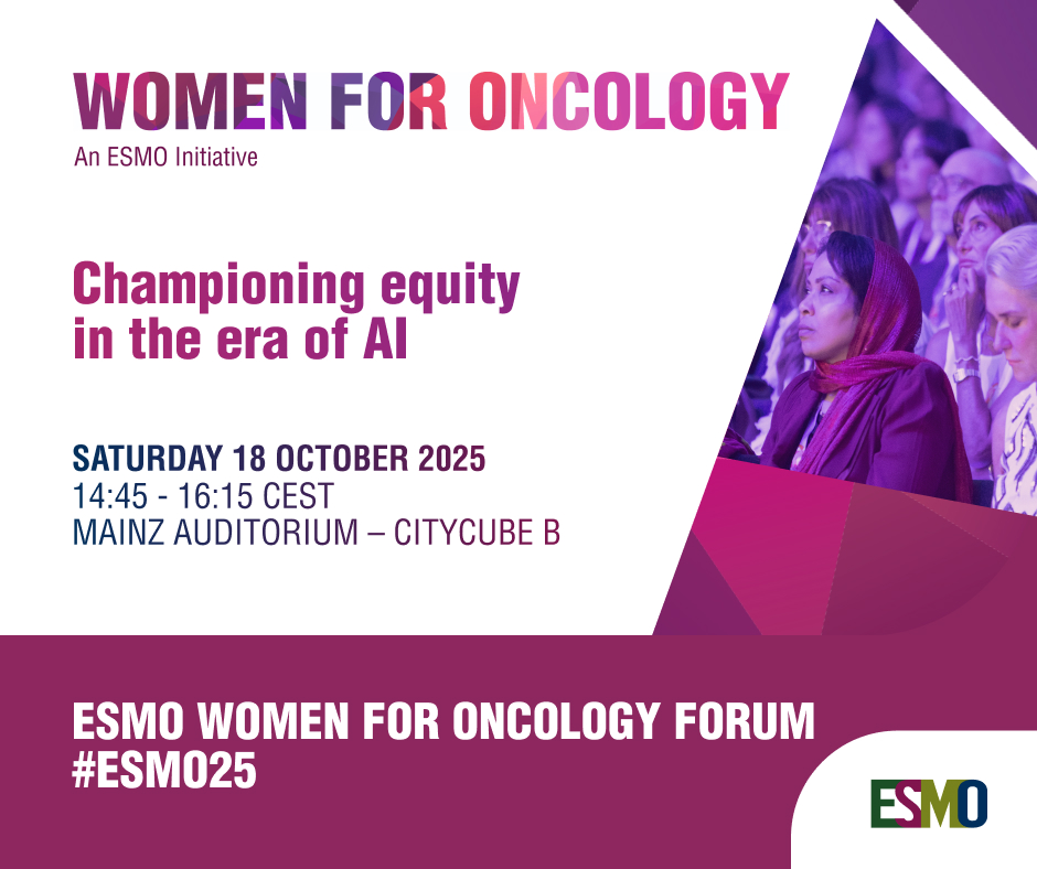 ESMO - 👉Curious about exploring the impact of AI on gender equity? Take ...