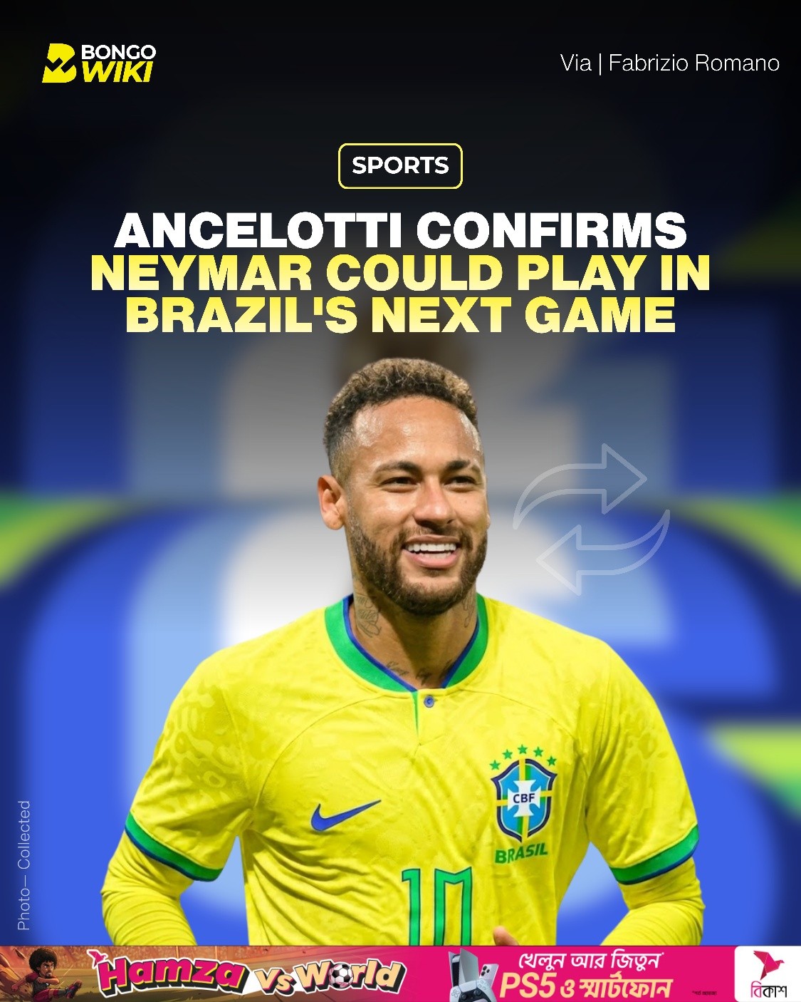💪 #Neymar is BACK in training! 🇧🇷 #Brazil's all-time top scorer